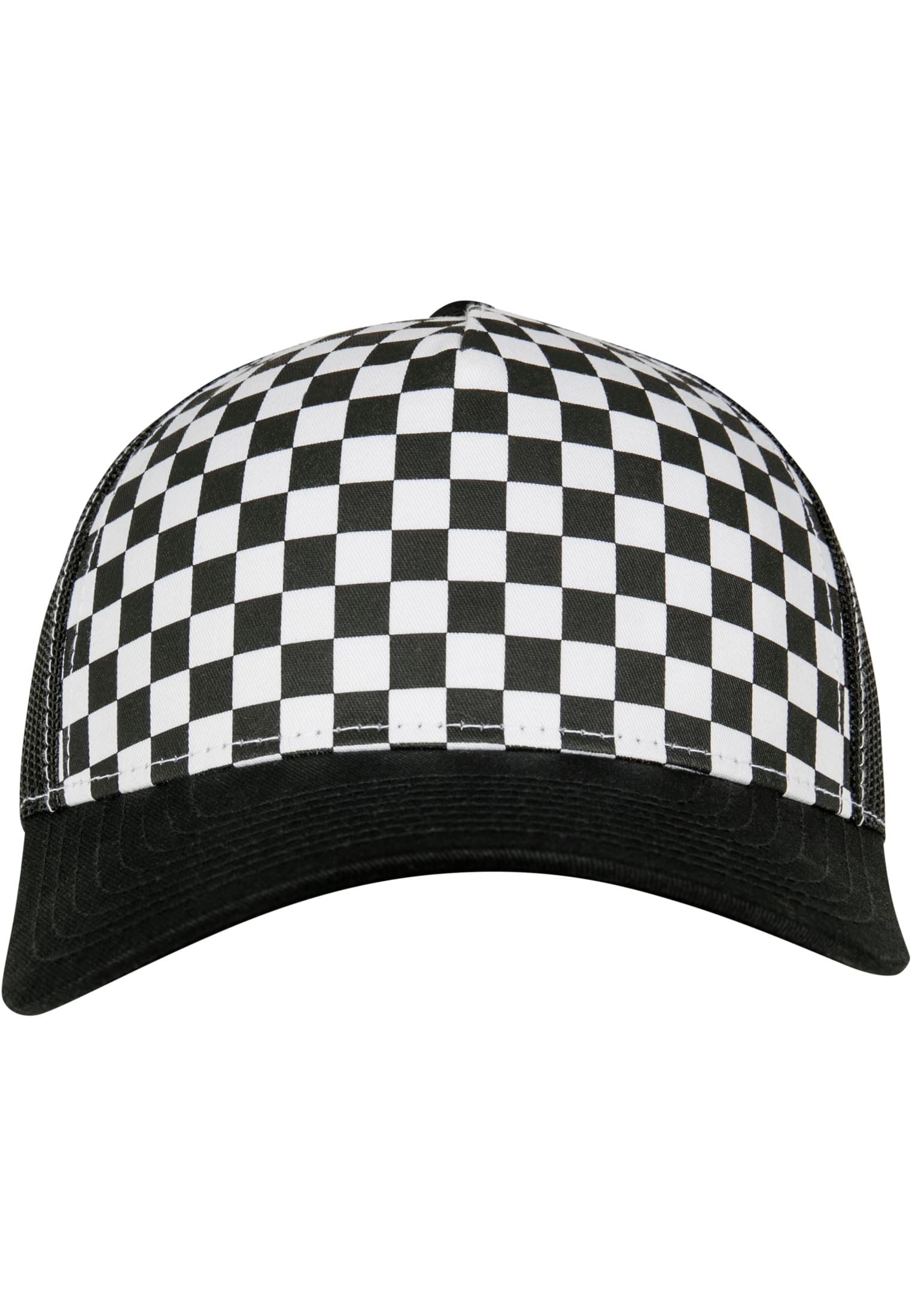 Checkerboard Retro Trucker black/white | black/white