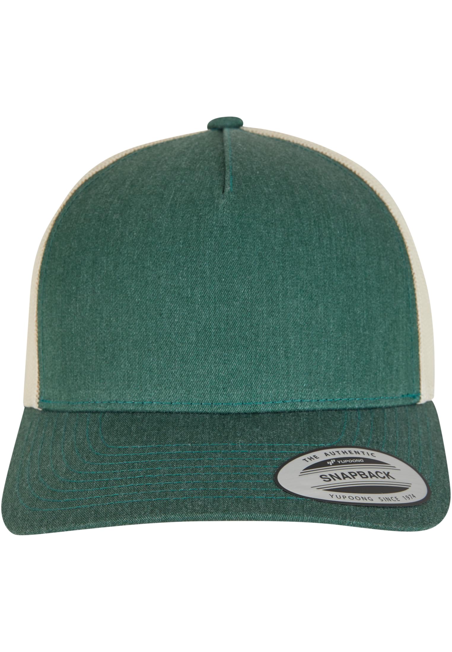 5-Panel Retro Trucker 2-Tone Cap green/beige | green/beige