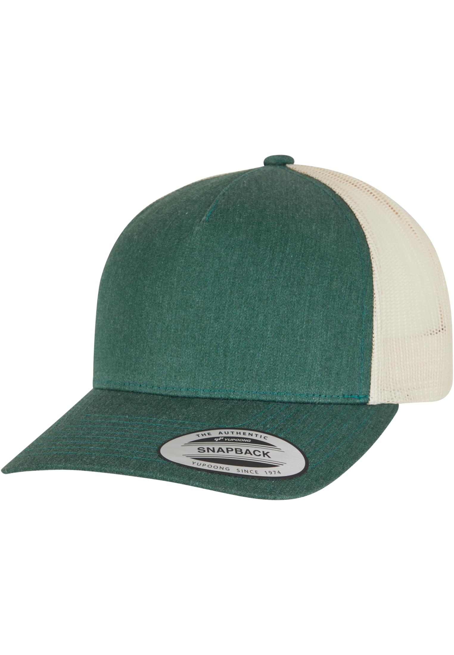 5-Panel Retro Trucker 2-Tone Cap green/beige | green/beige