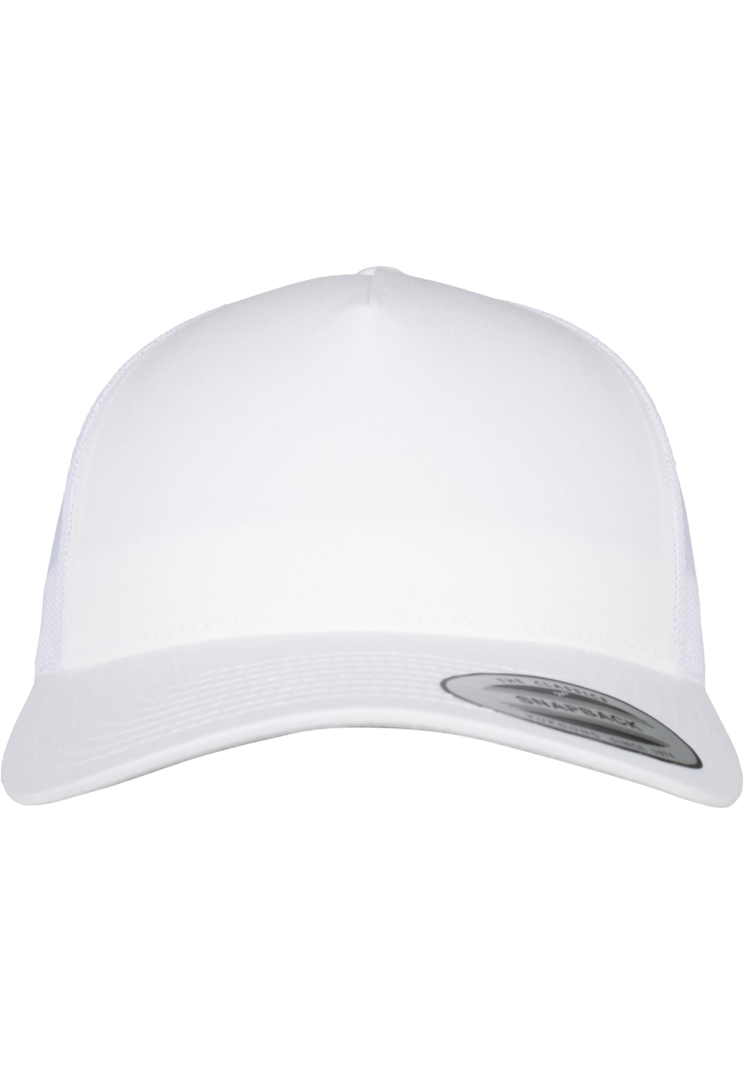 5-Panel Retro Trucker Cap white | white