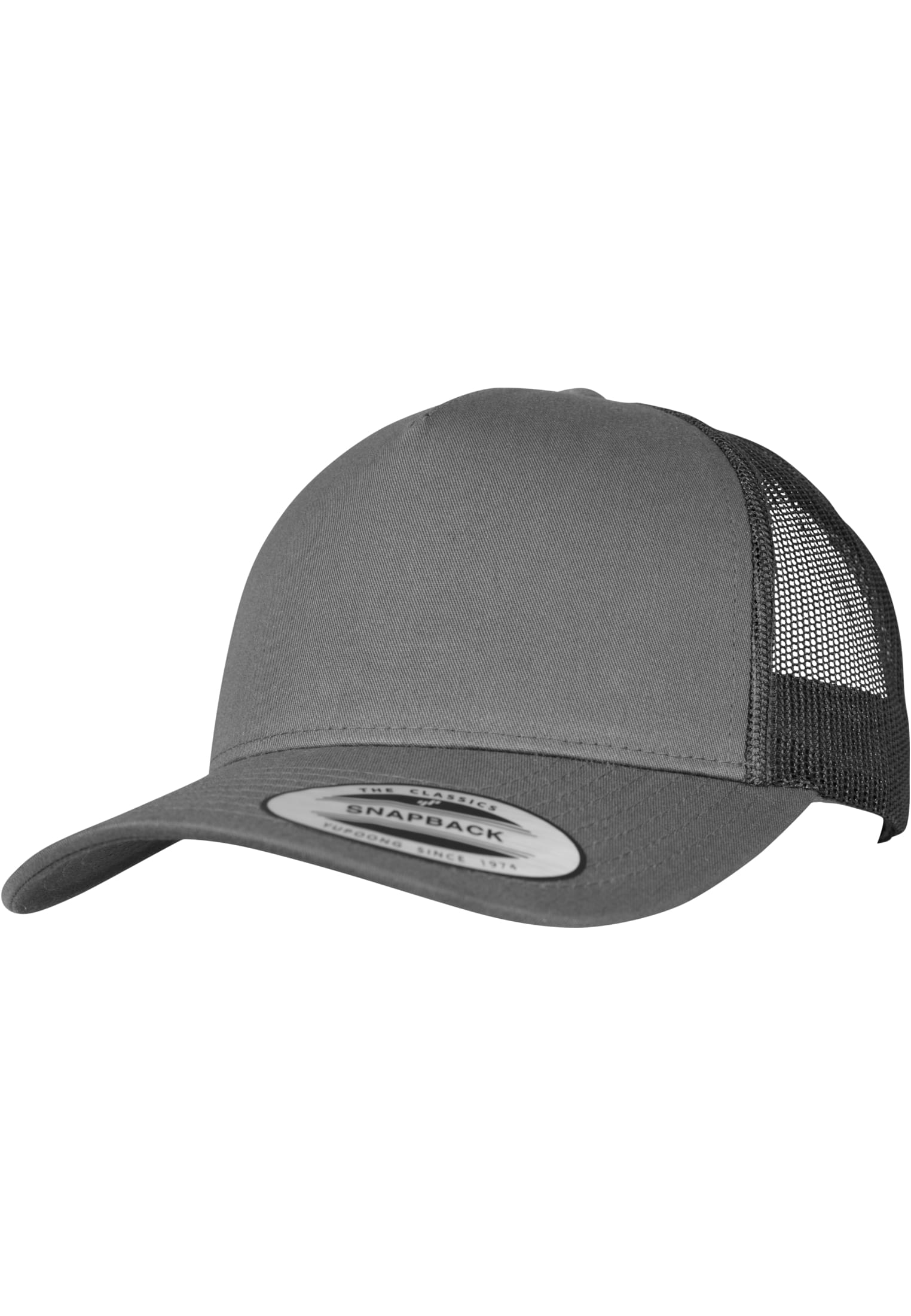 5-Panel Retro Trucker Cap charcoal | charcoal