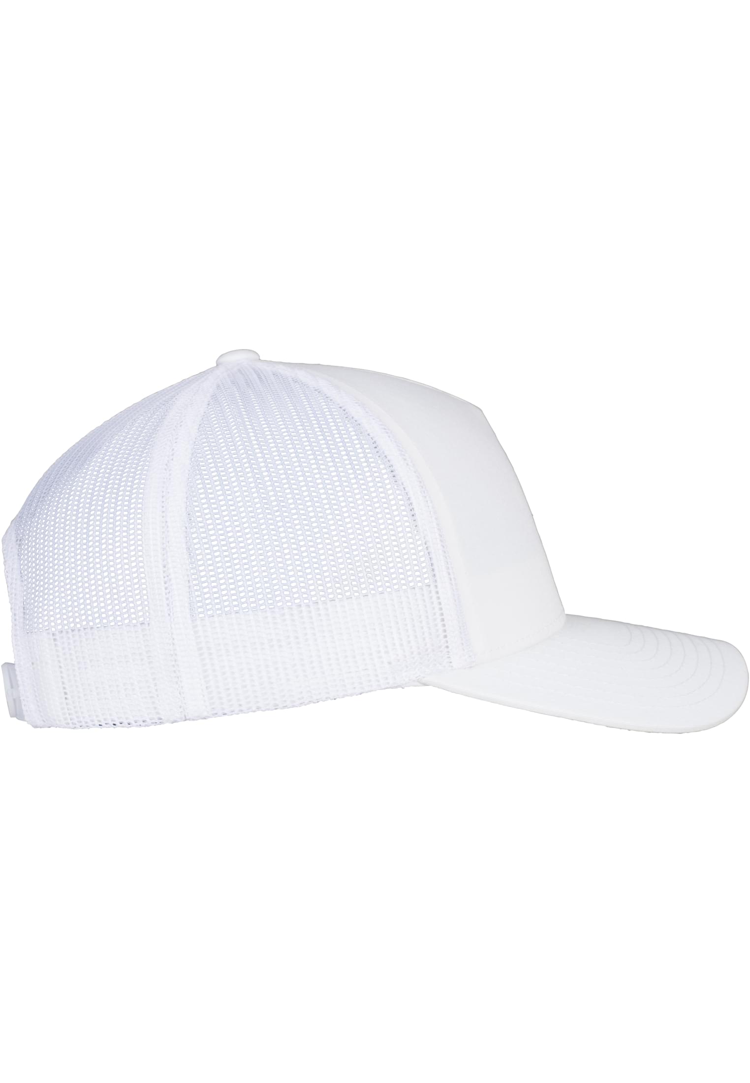 5-Panel Retro Trucker Cap white | white