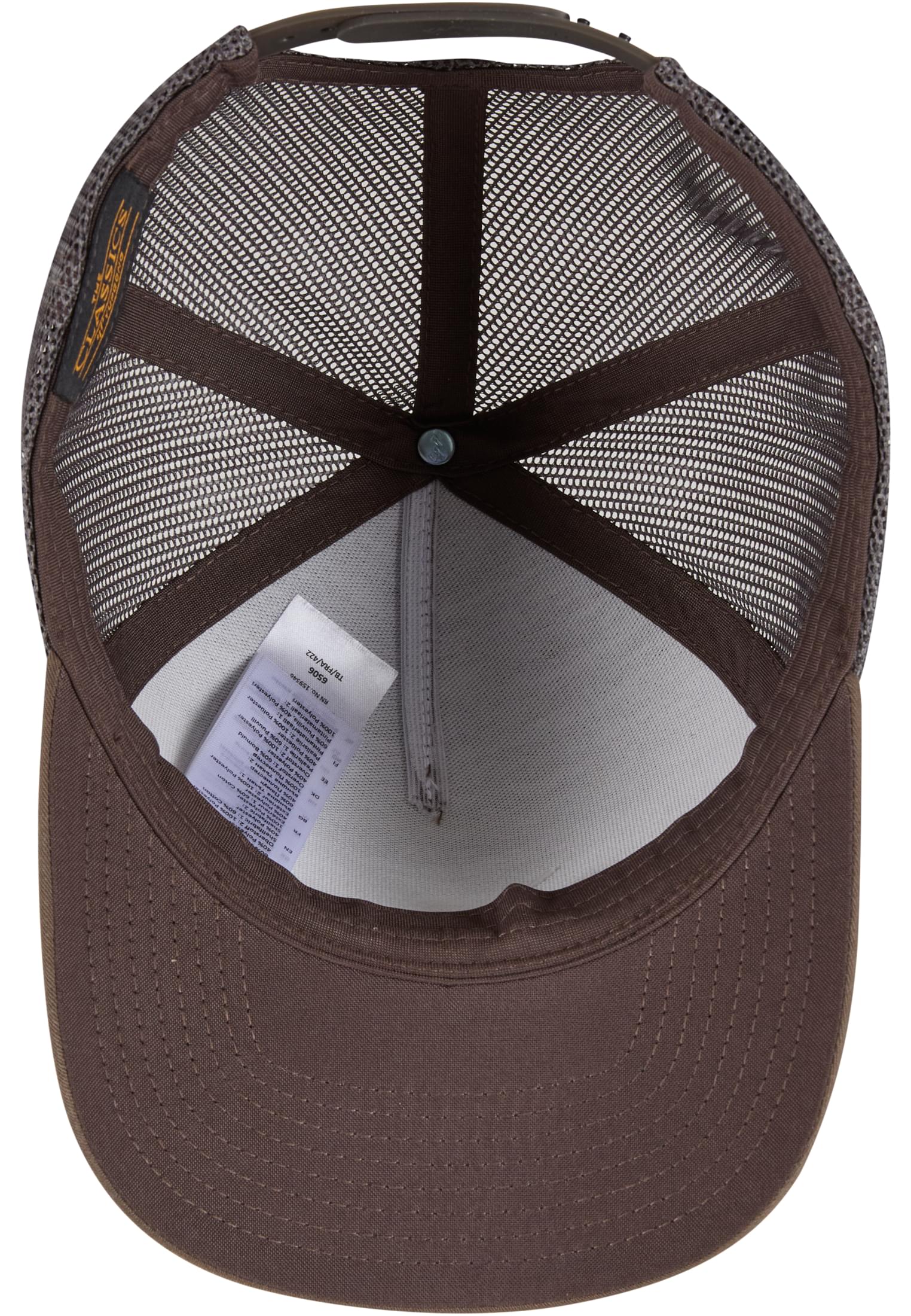 5-Panel Retro Trucker Cap chocolatechip/greyish brown | chocolatechip/greyish brown