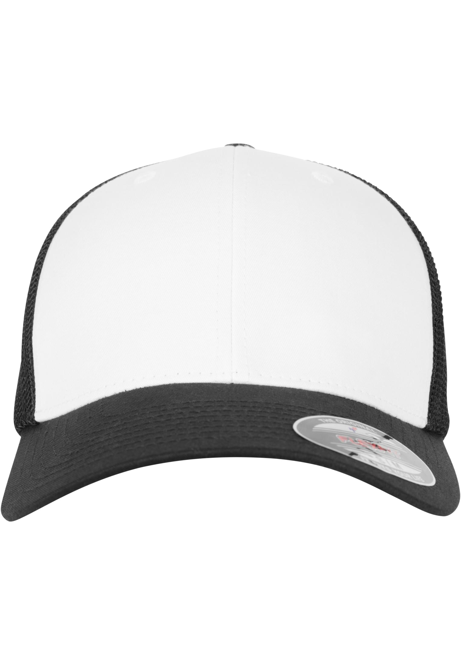 Flexfit Mesh Colored Front blk/wht/blk | blk/wht/blk