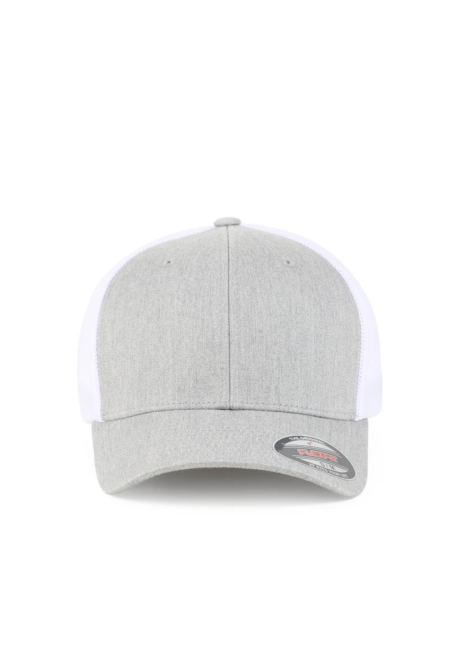 Retro Trucker Melange Cap heathergrey/white | heathergrey/white