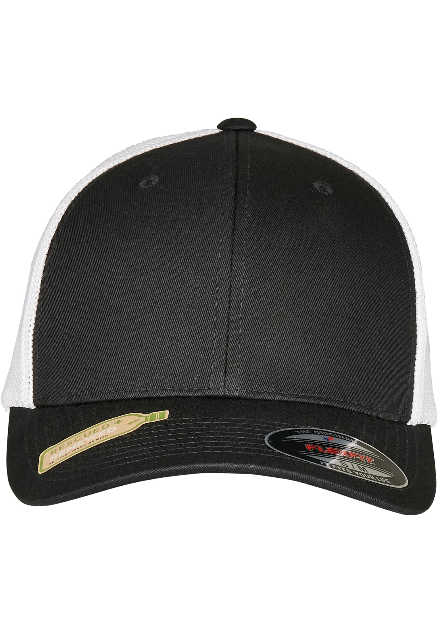 Flexfit Trucker Recycled Mesh black/white | black/white