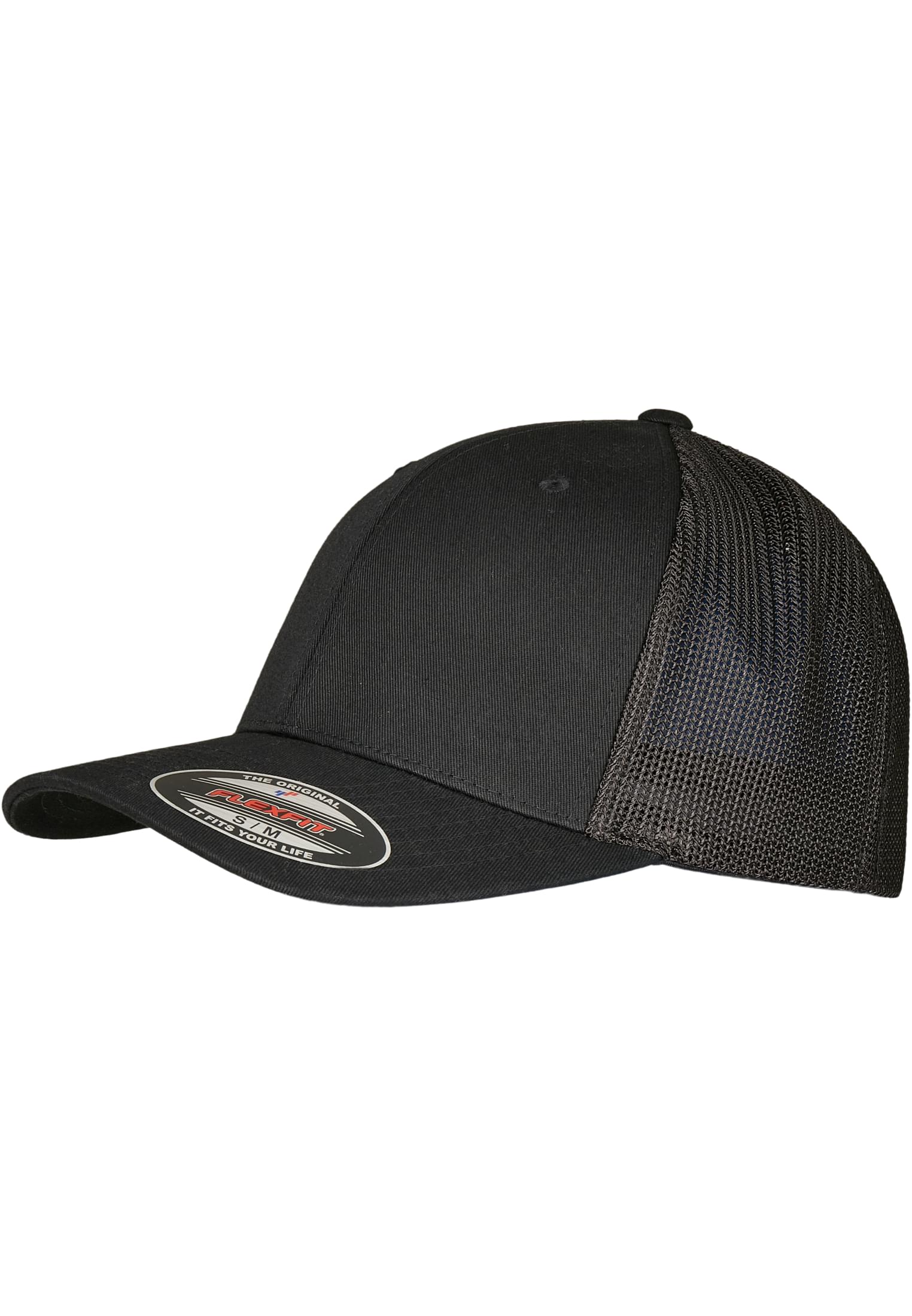Flexfit Trucker Recycled Mesh black/black | black/black