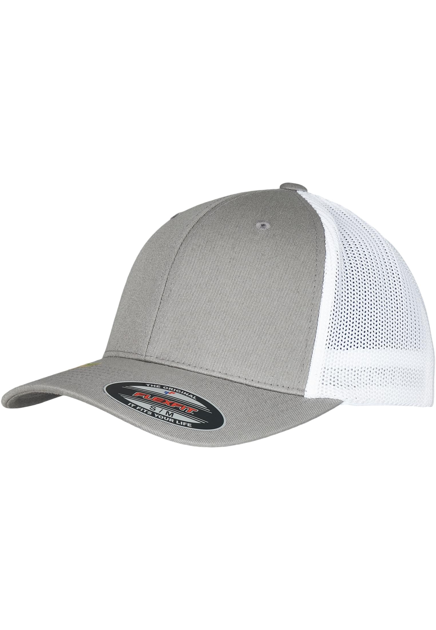 Flexfit Trucker Recycled Mesh grey/white | grey/white
