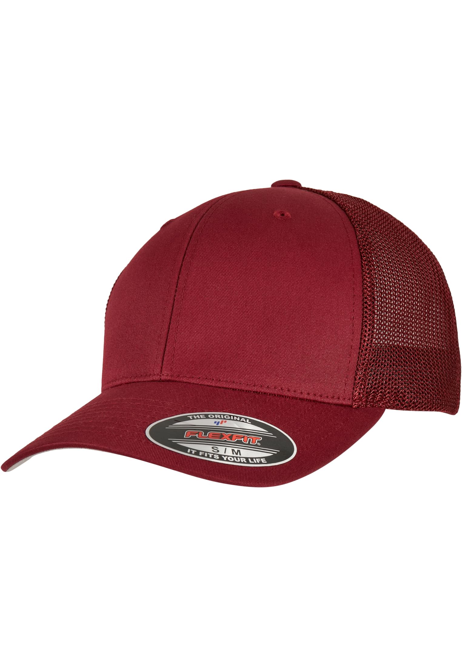 Flexfit Mesh Trucker cranberry | cranberry