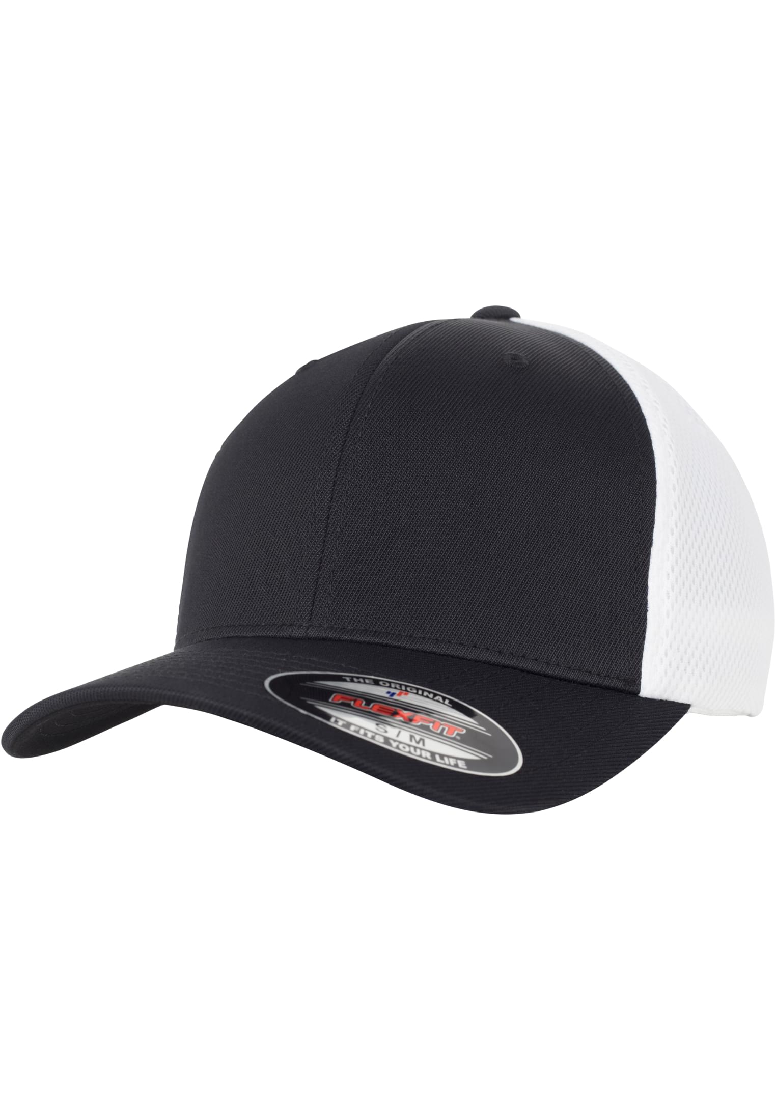 Flexfit Ultrafibre & Airmesh 2-Tone black/white | black/white