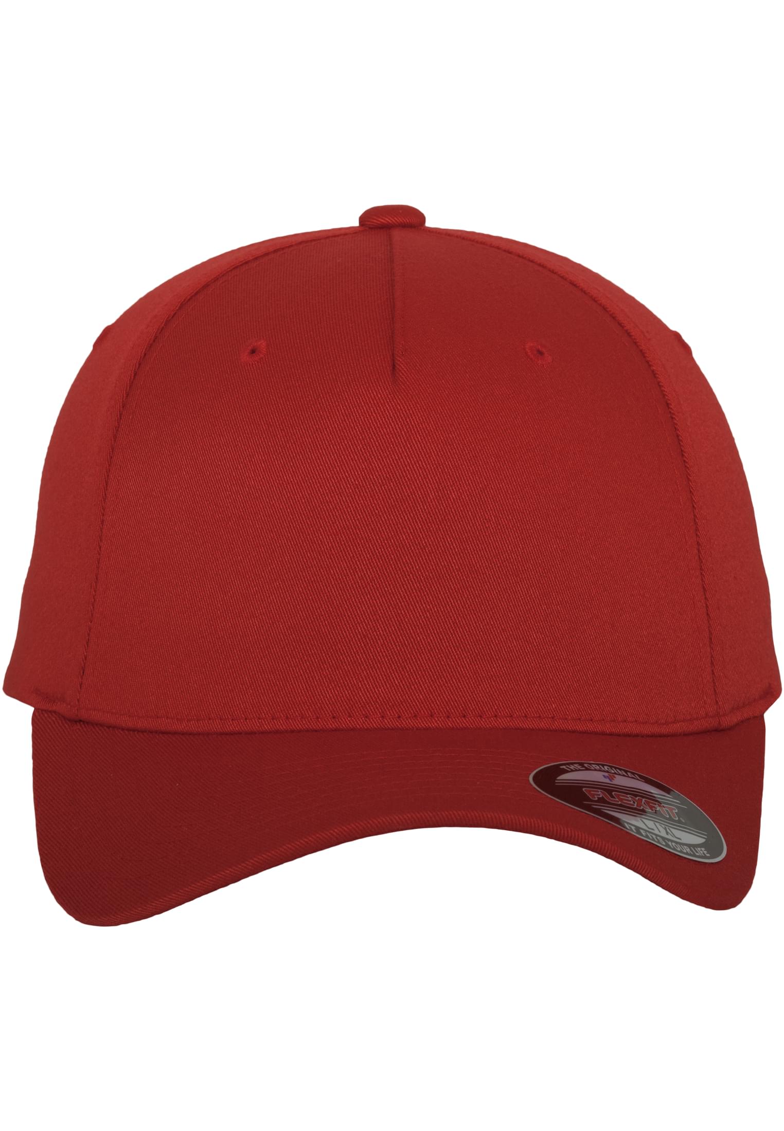 Flexfit 5 Panel red | red