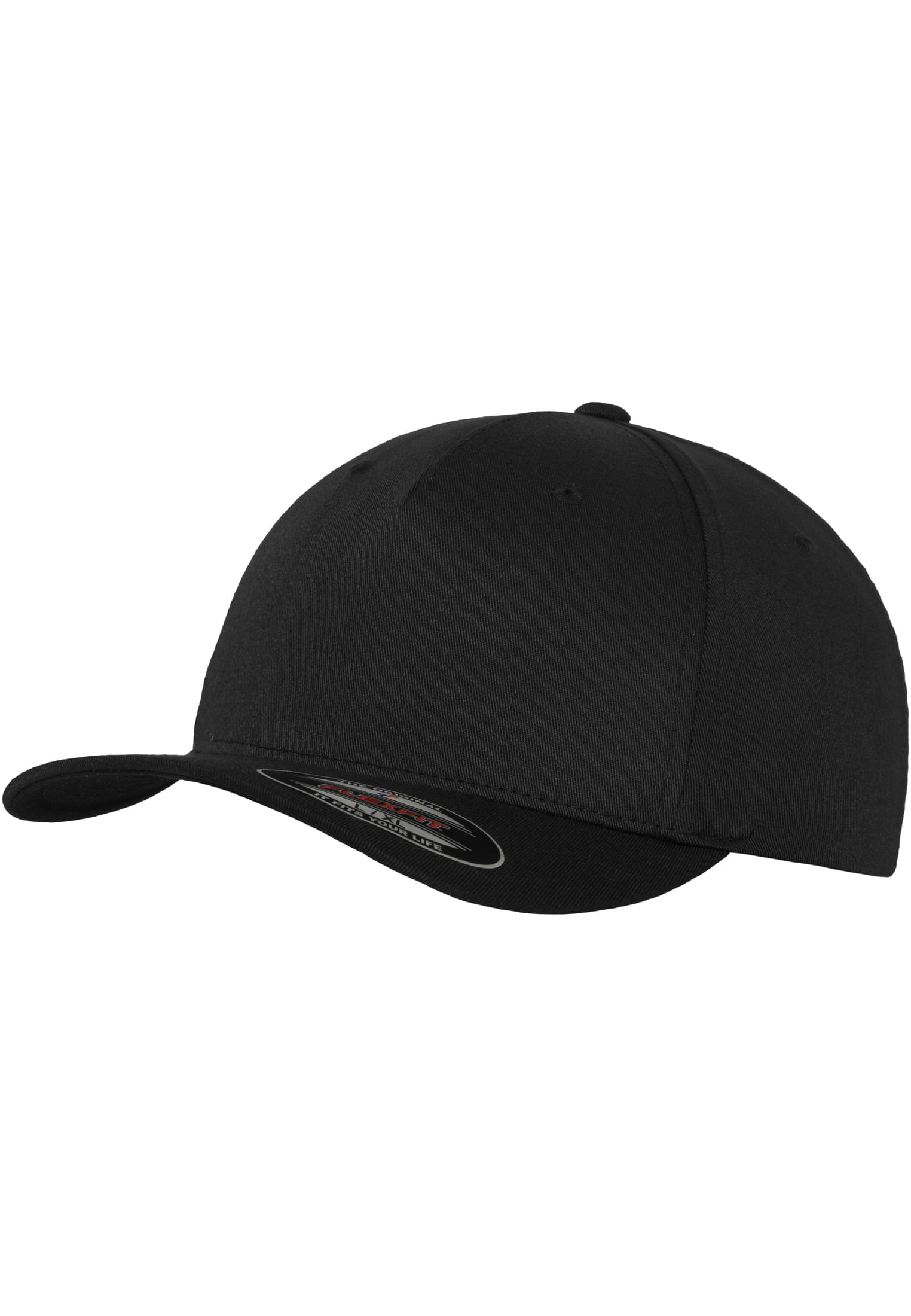 Flexfit 5 Panel black | black