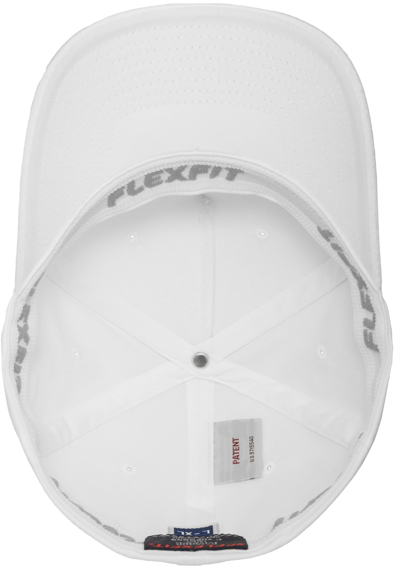 Flexfit 5 Panel white | white