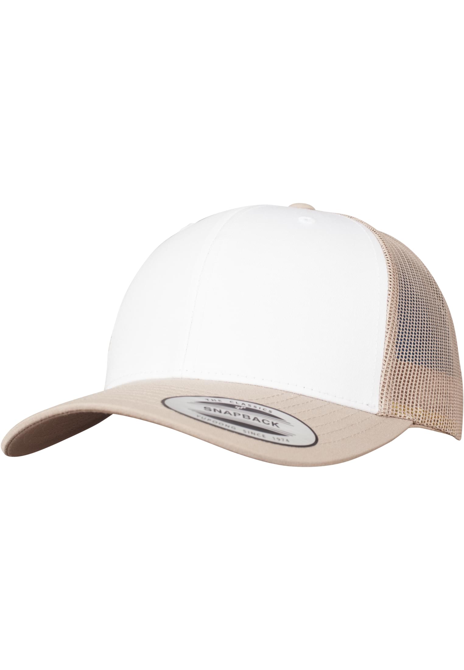 Retro Trucker Colored Front khaki/white/khaki | khaki/white/khaki