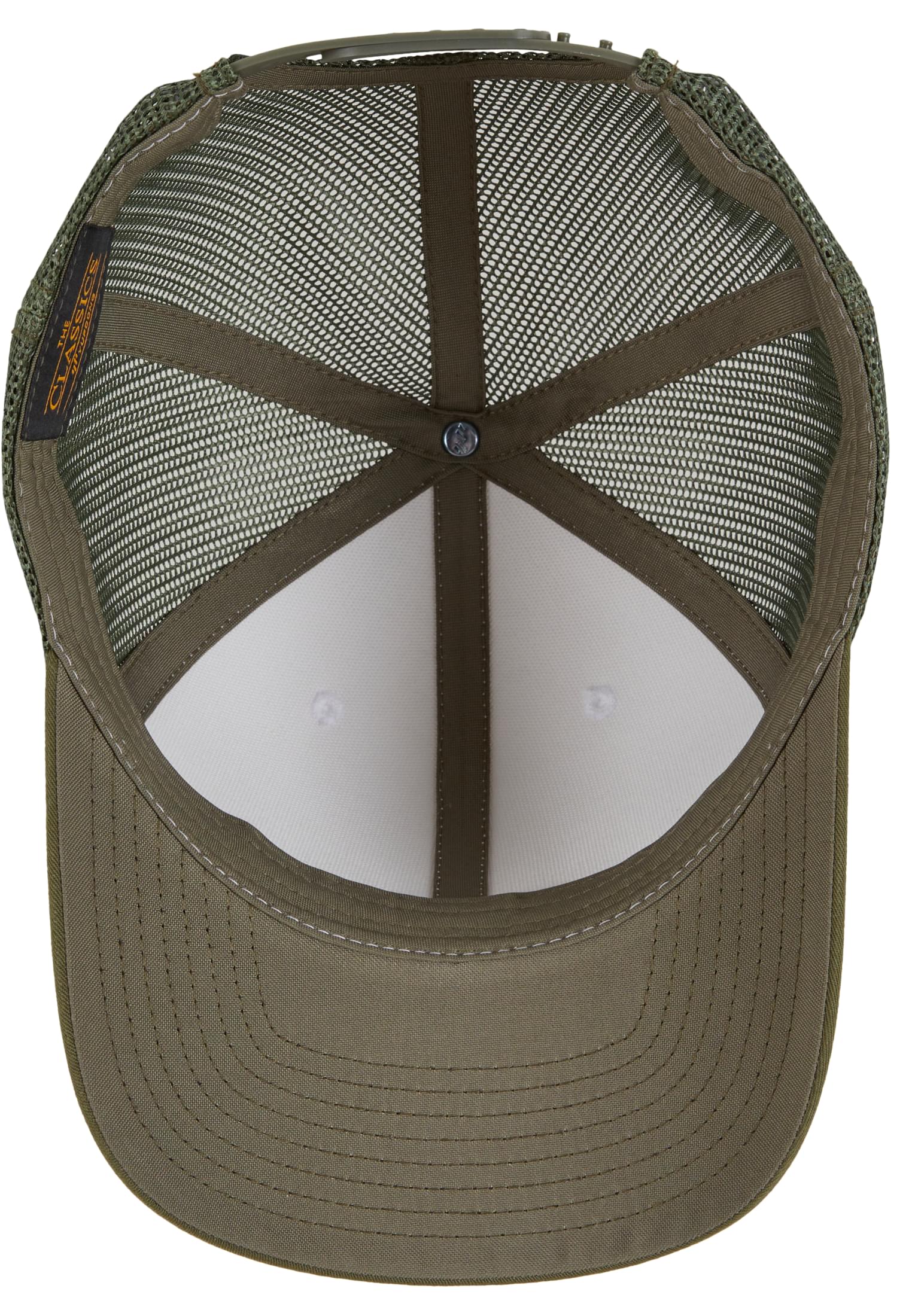 Retro Trucker Colored Front mossgreen/white/olive | mossgreen/white/olive