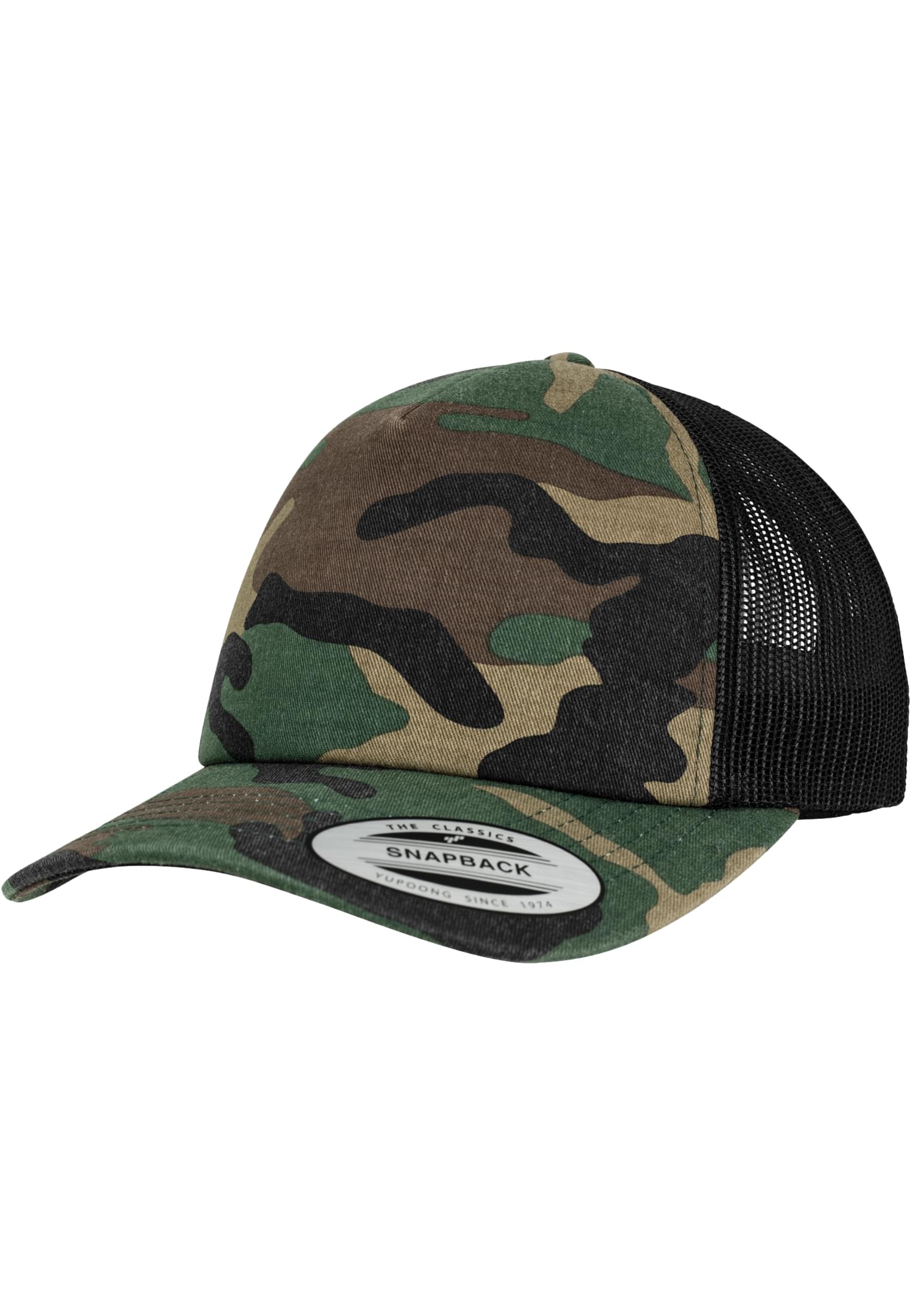 Camo Trucker Cap woodcamo/blk | woodcamo/blk