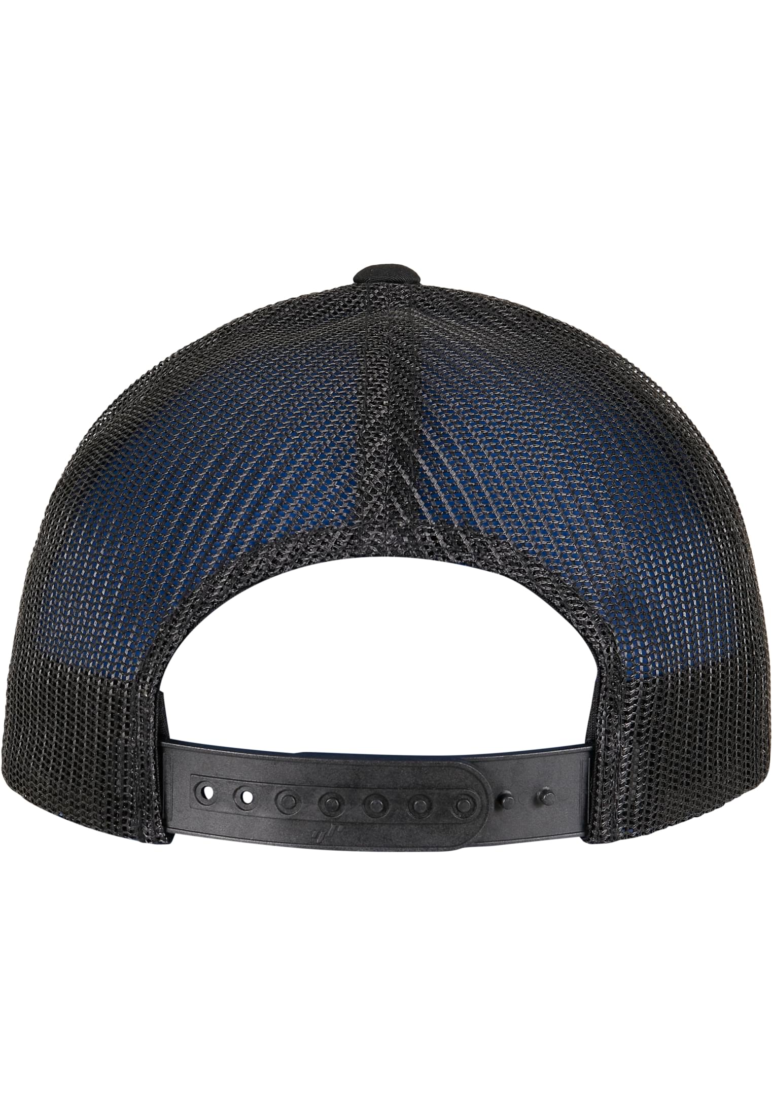 Trucker Recycled Polyester Fabric Cap black | black