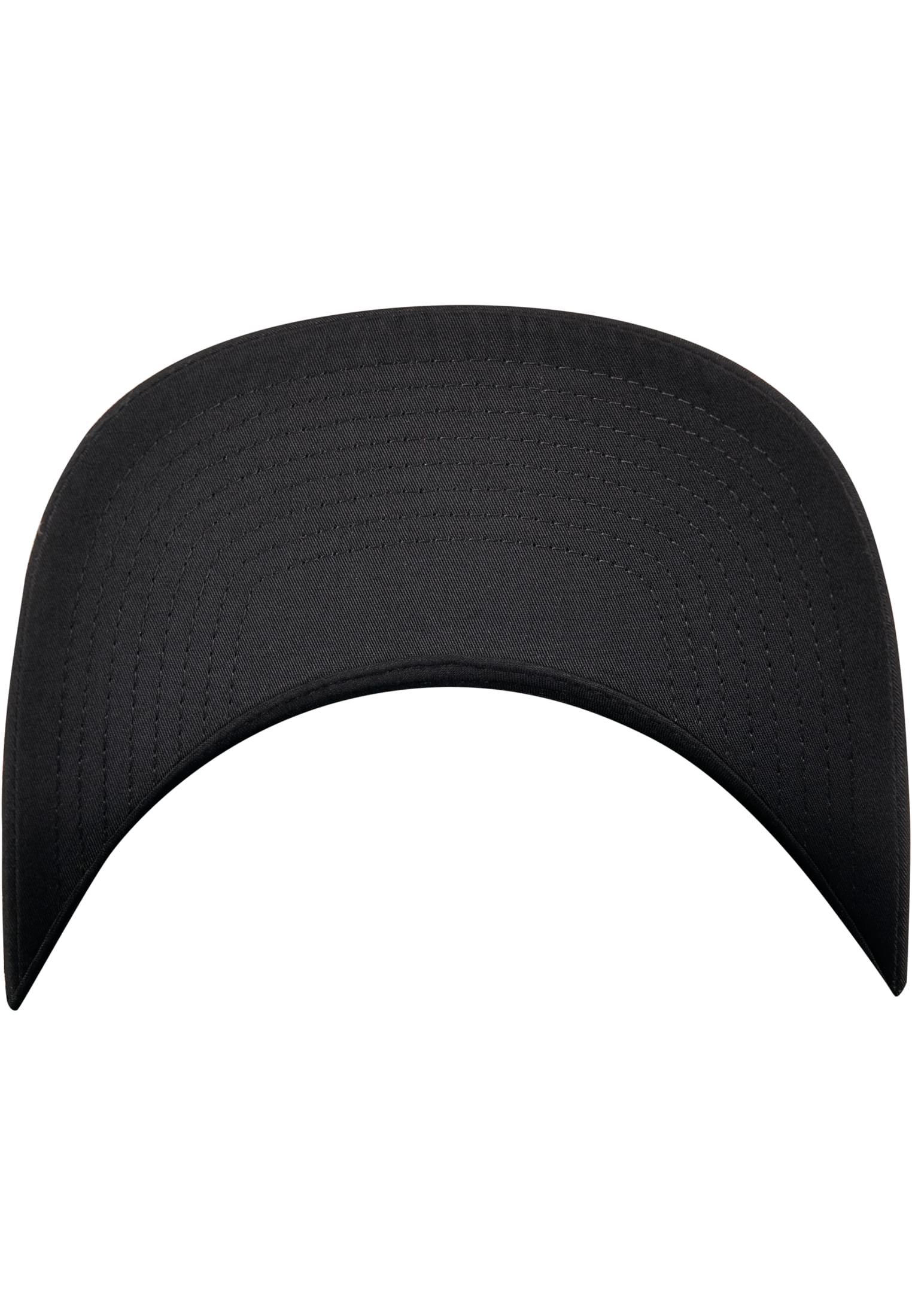 Trucker Recycled Polyester Fabric Cap black | black