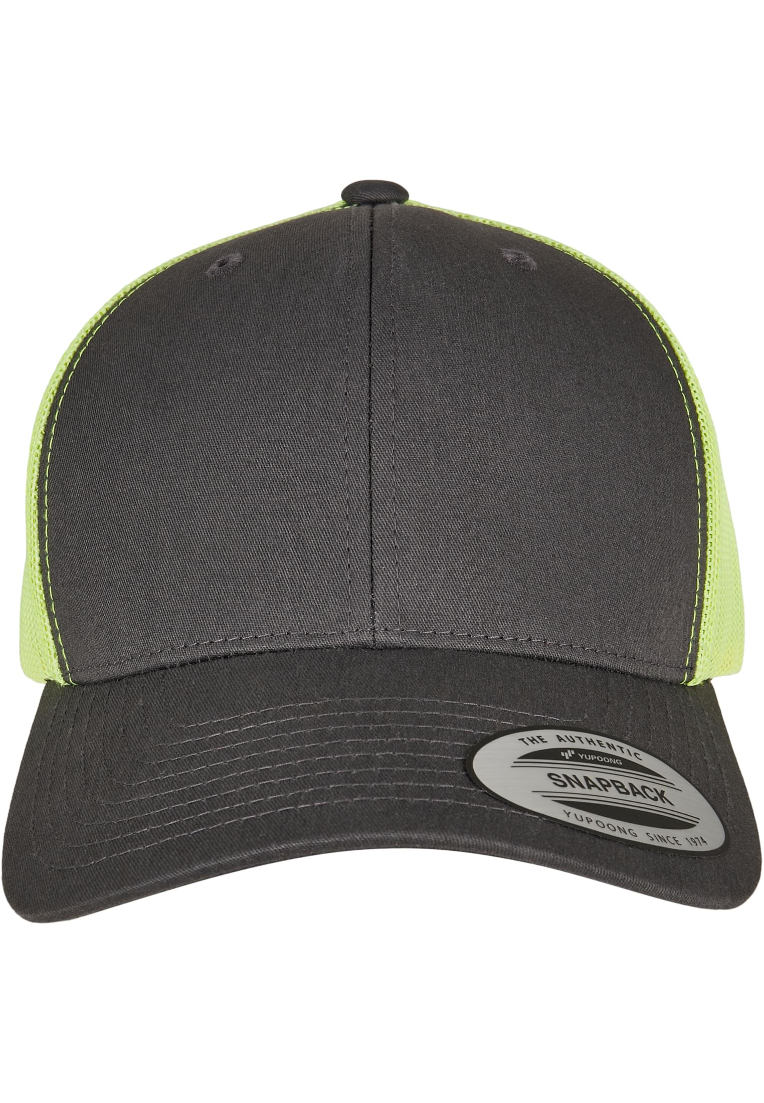 Retro Trucker 2-Tone charcoal/ neon green | charcoal/ neon green