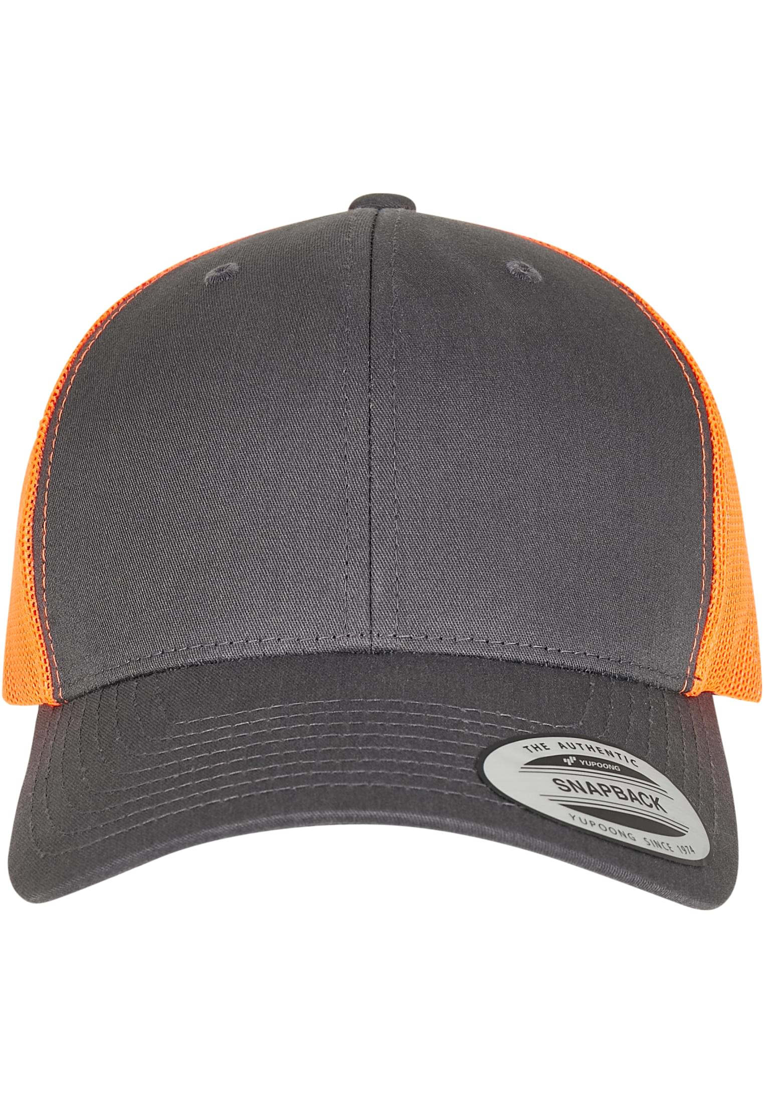 Retro Trucker 2-Tone charcoal/neon orange | charcoal/neon orange