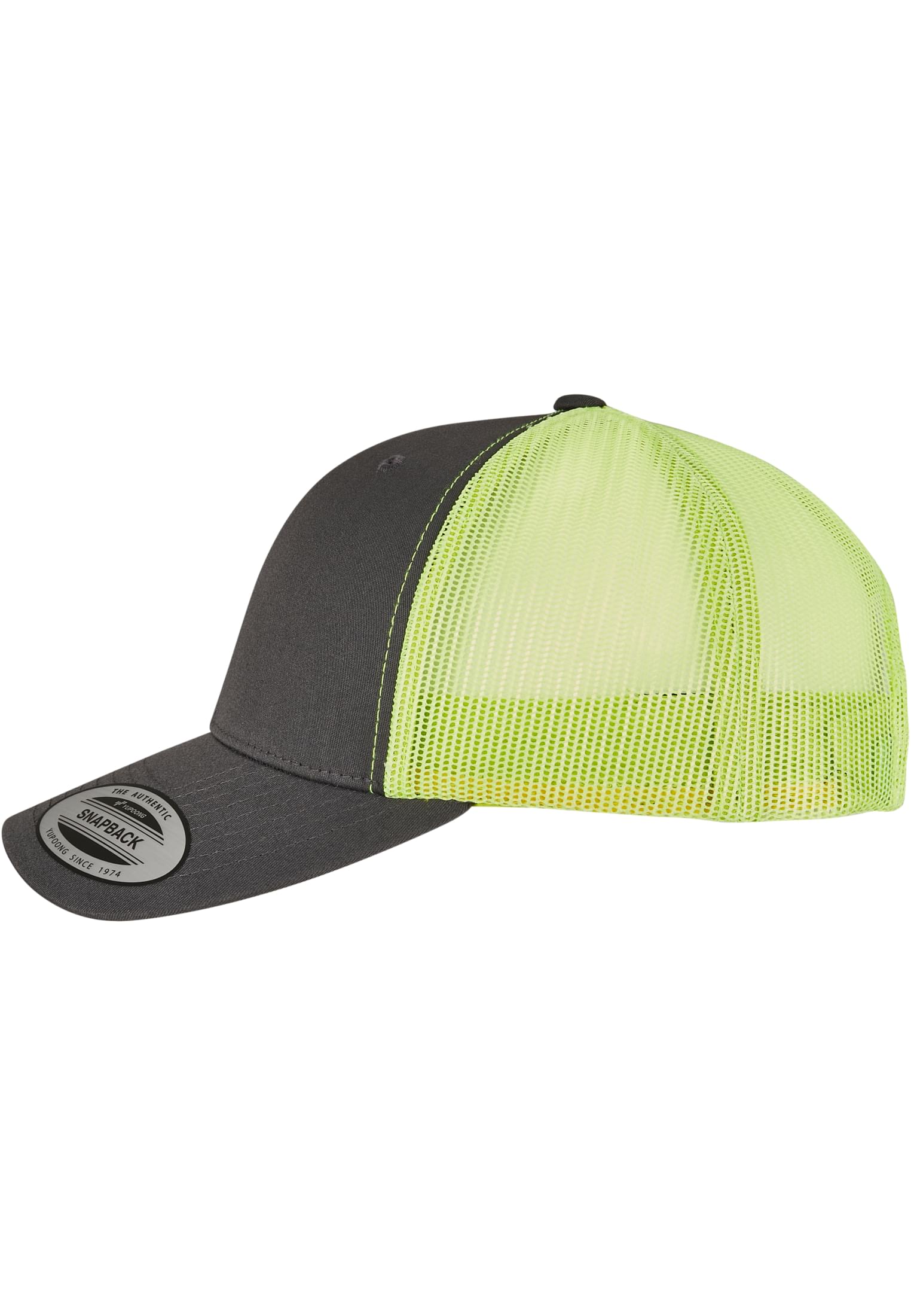 Retro Trucker 2-Tone charcoal/ neon green | charcoal/ neon green