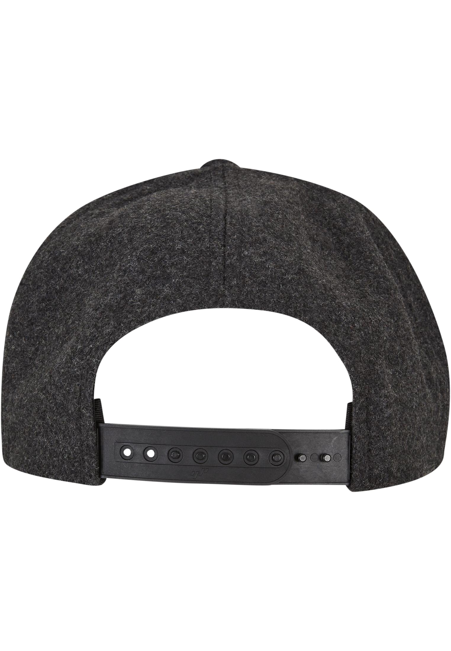 Melton Wool Snapback darkgrey | darkgrey