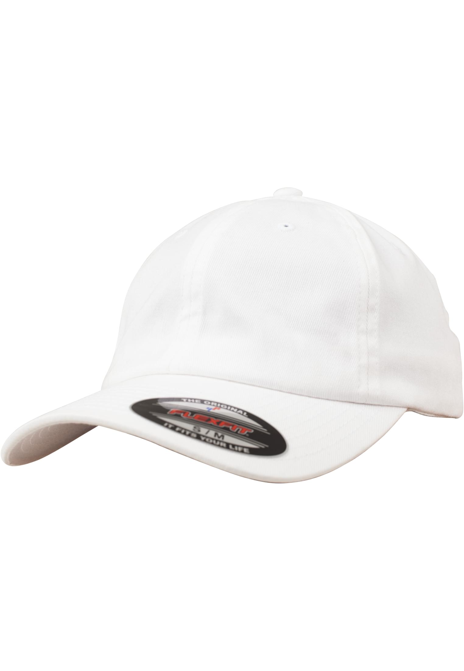 Flexfit Cotton Twill Dad Cap white | white