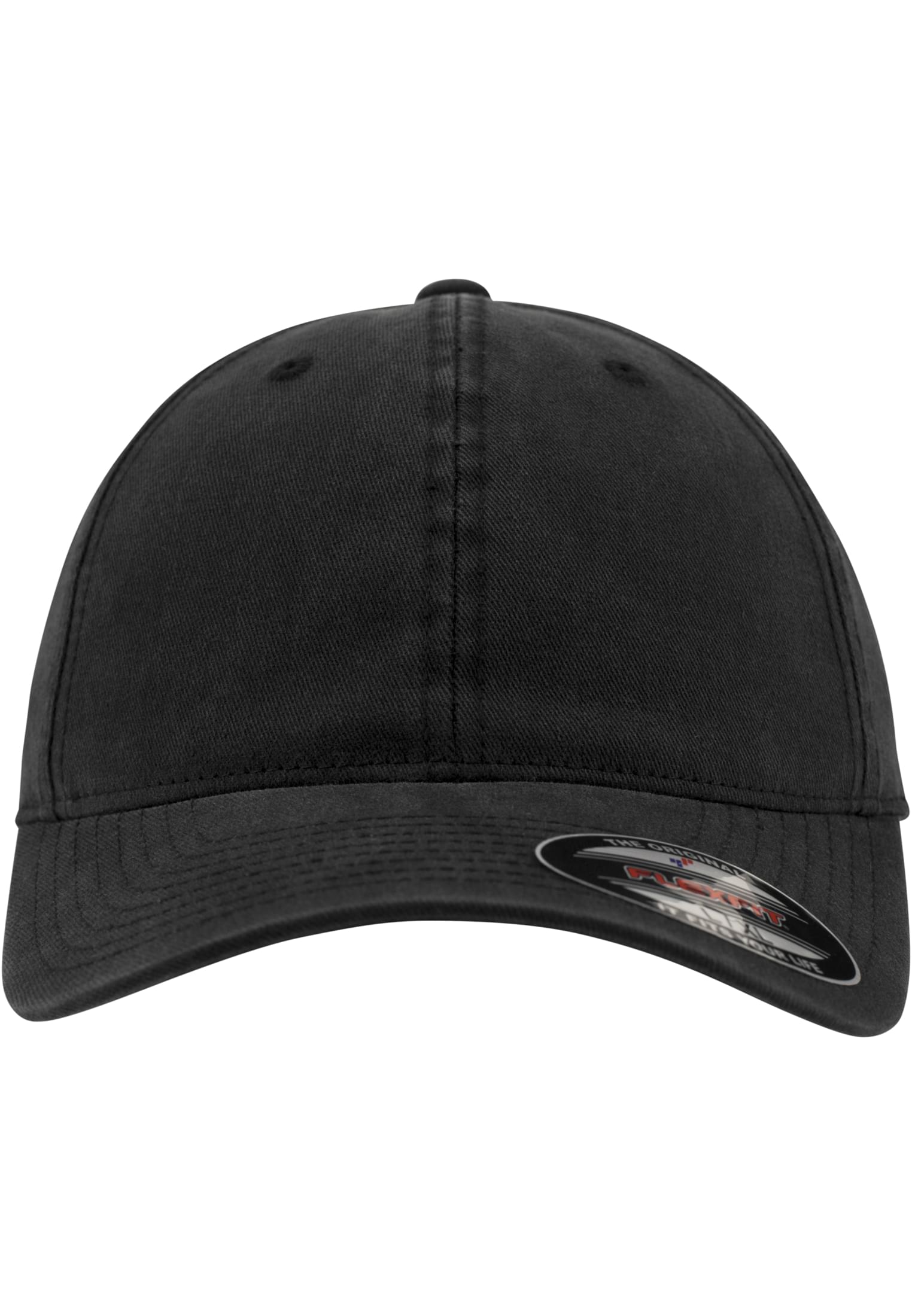 Flexfit Garment Washed Cotton Dad Hat black | black