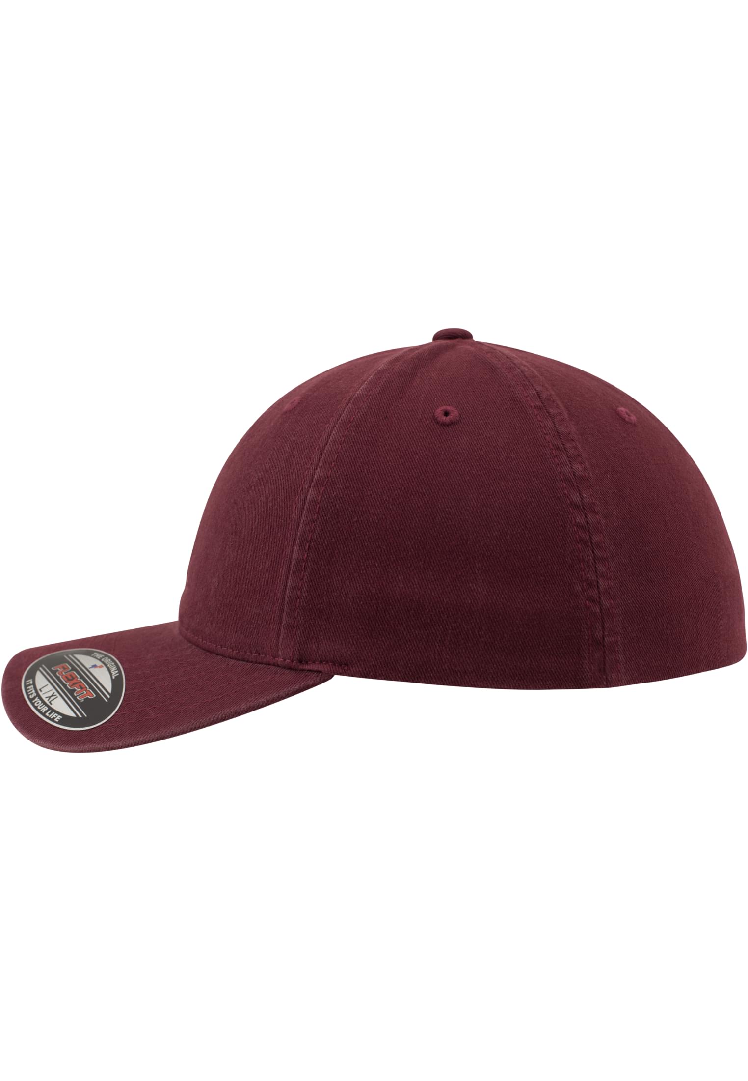 Flexfit Garment Washed Cotton Dad Hat maroon | maroon