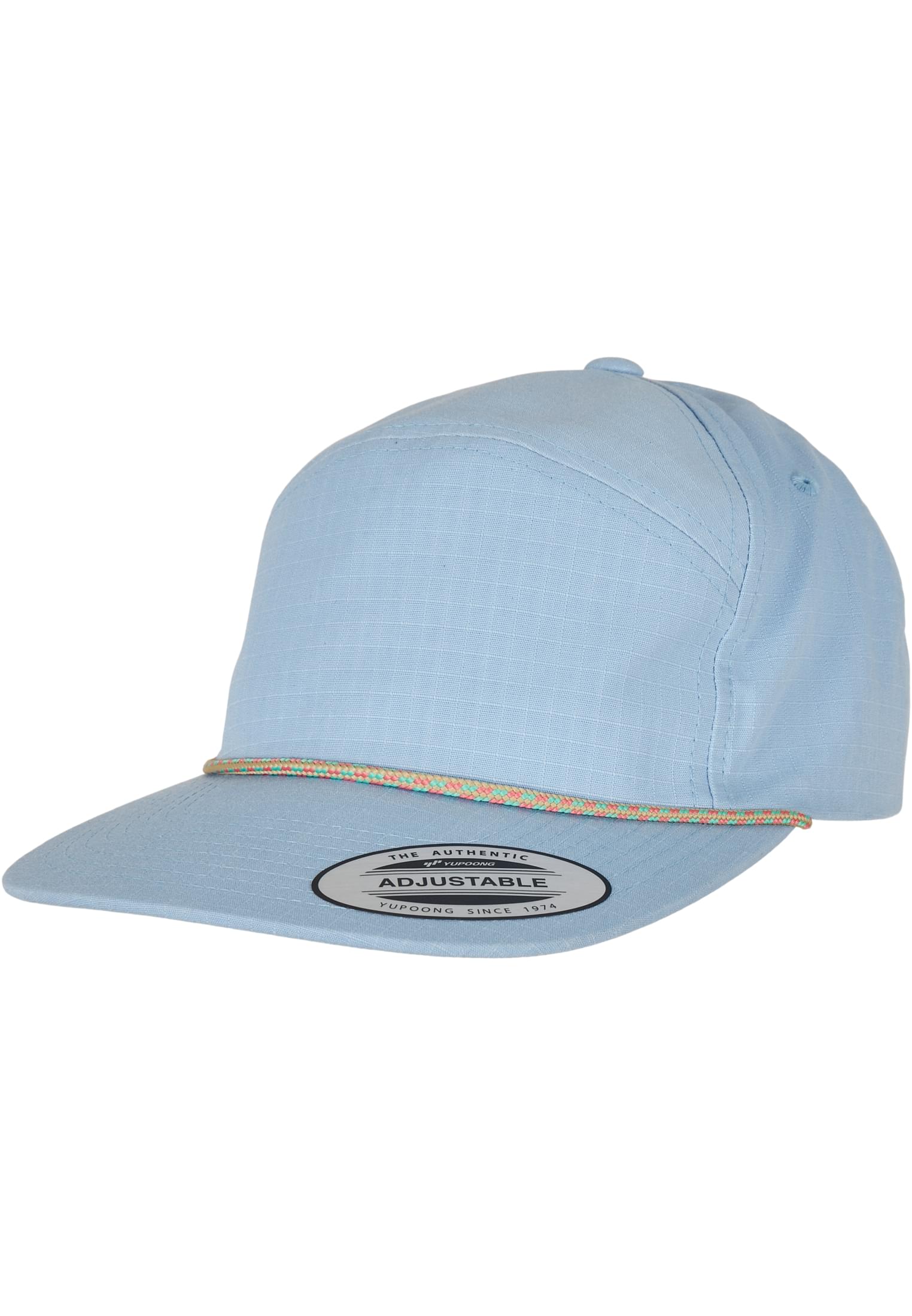 Color Braid Jockey Cap lightblue | lightblue