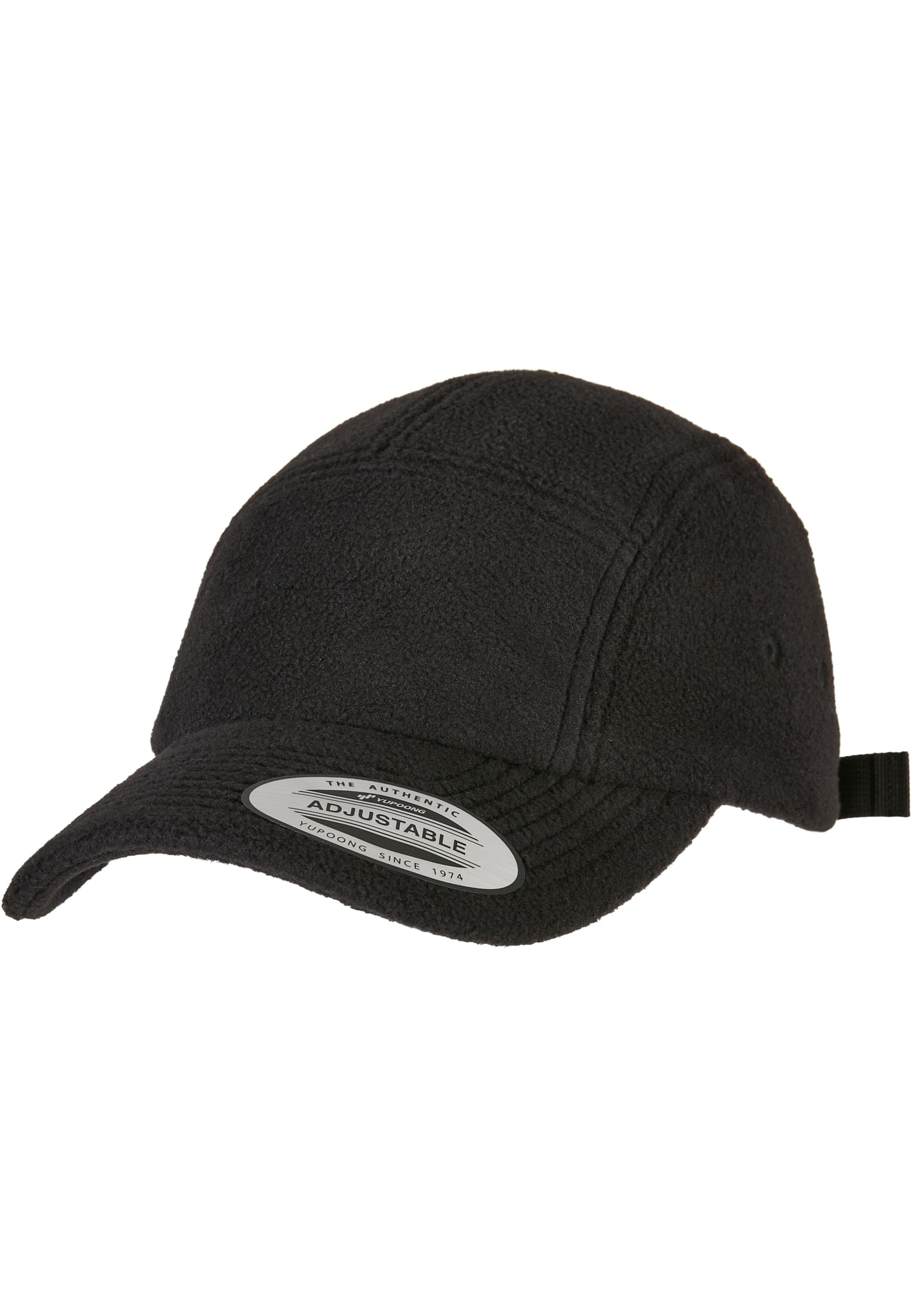 Polar Fleece Jockey Cap black | black