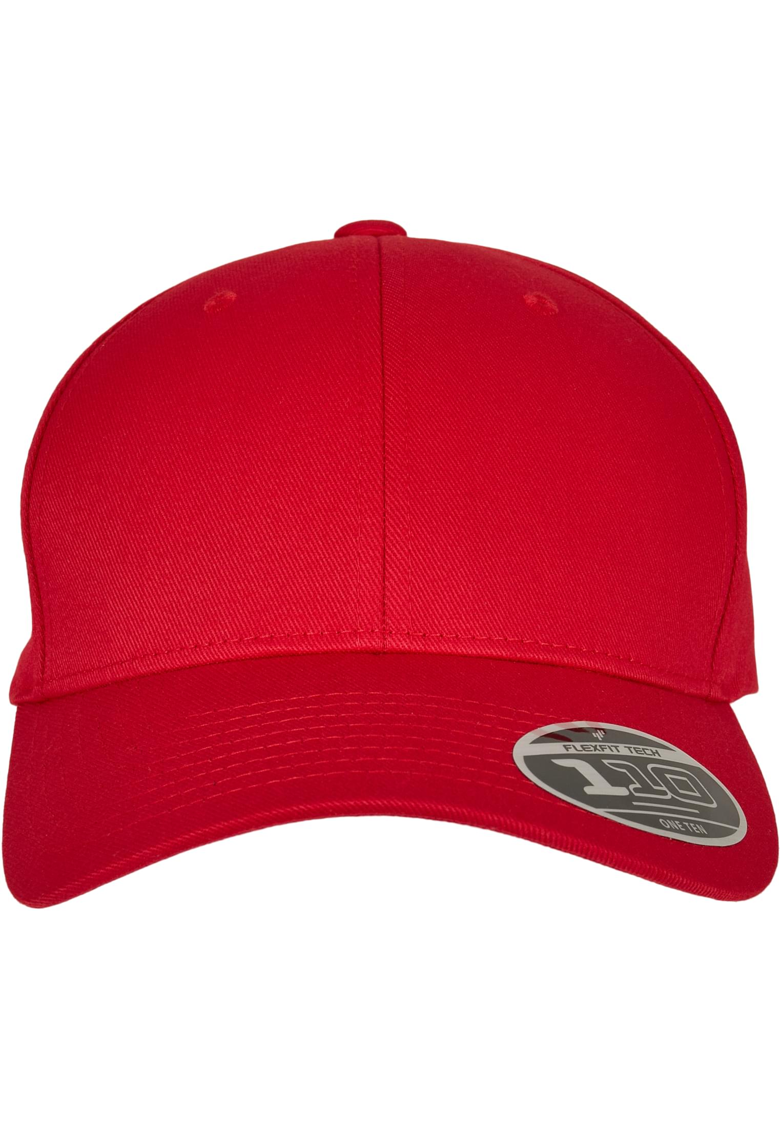 Flexfit 110 Curved Visor Snapback red | red