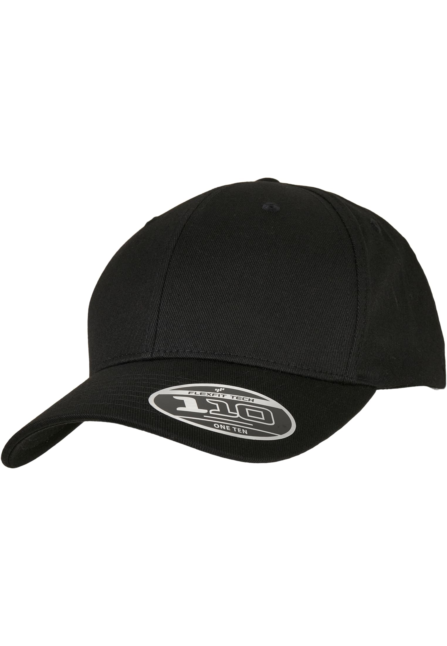 Flexfit 110 Curved Visor Snapback black | black