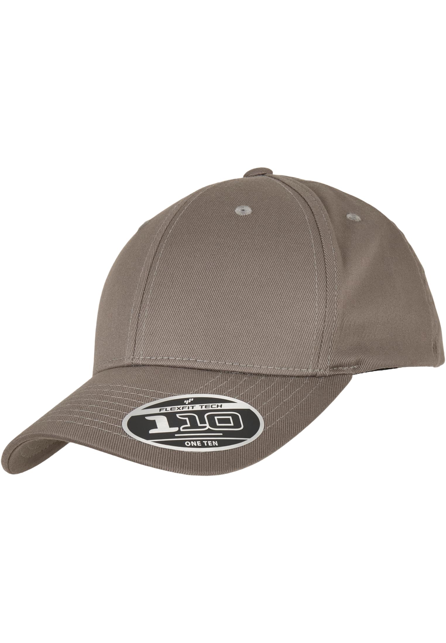 Flexfit 110 Curved Visor Snapback grey | grey