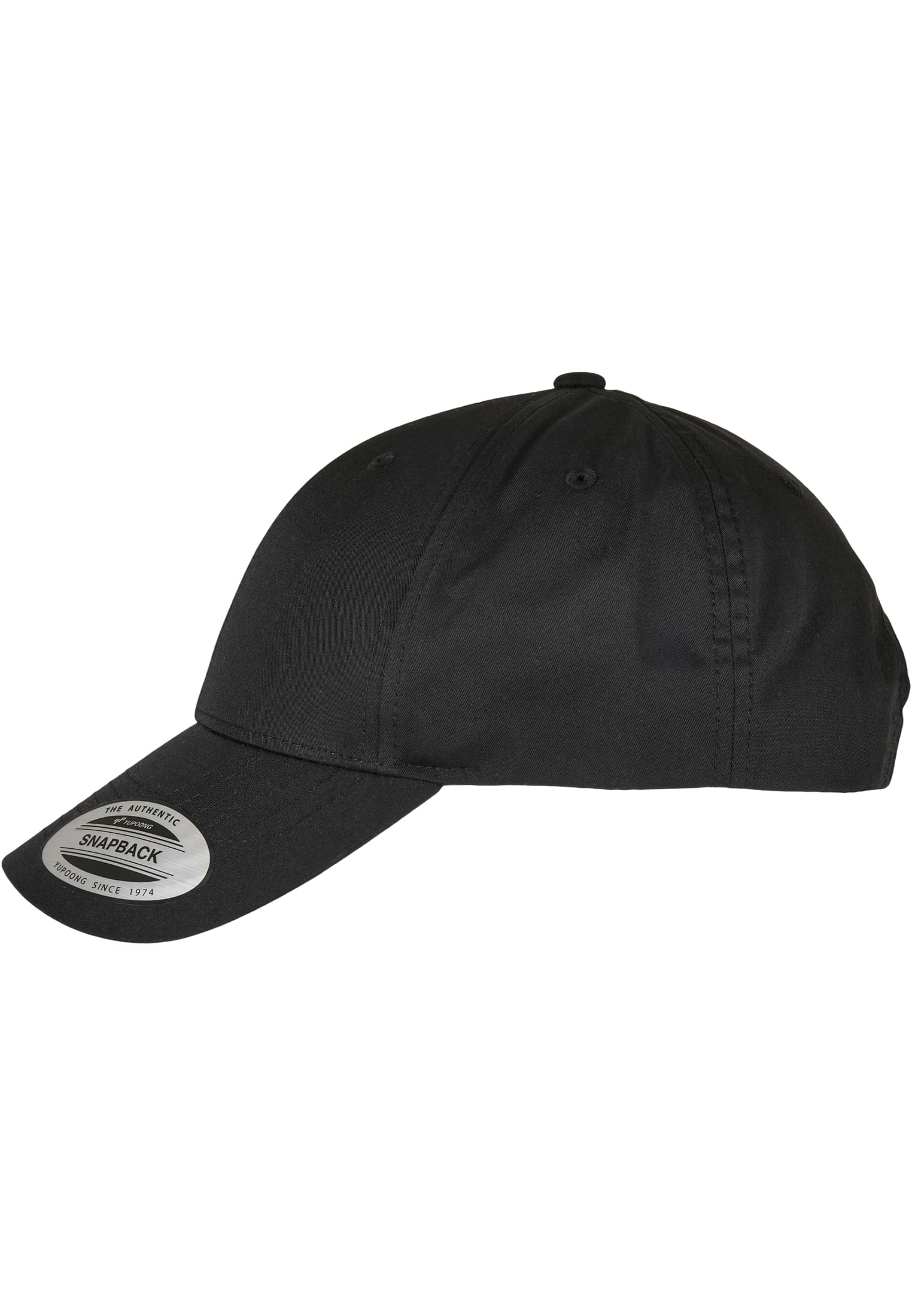 Recycled Poly Twill Snapback black | black