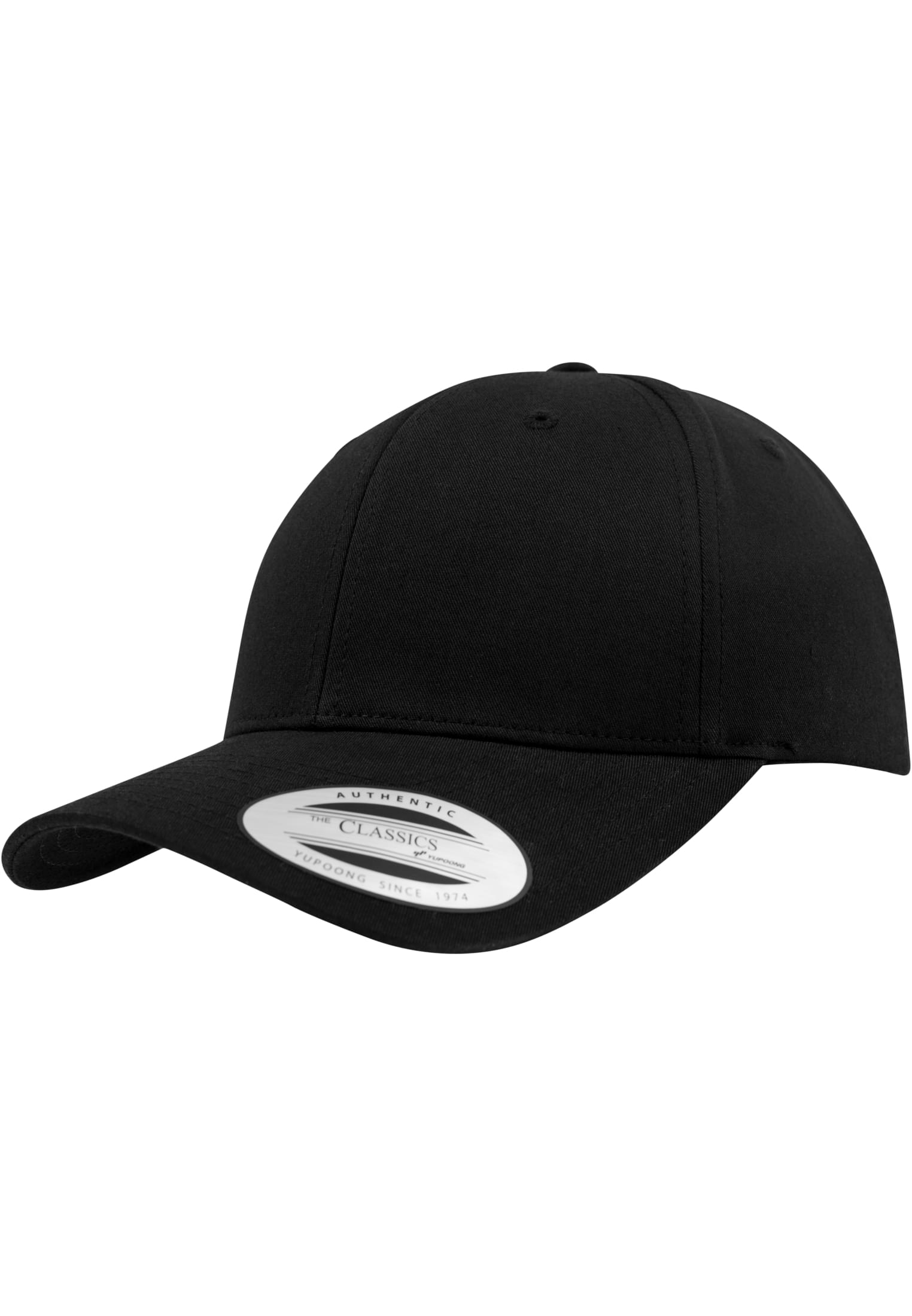 Curved Classic Snapback black | black