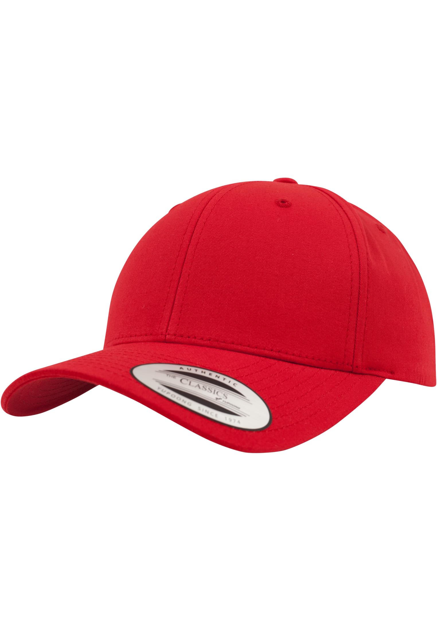 Curved Classic Snapback red | red