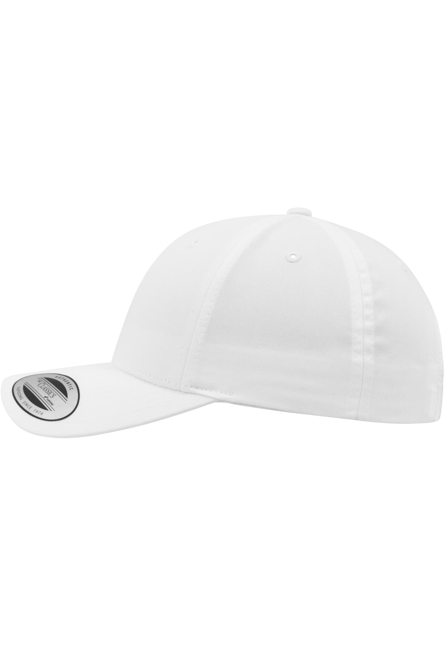 Curved Classic Snapback white | white