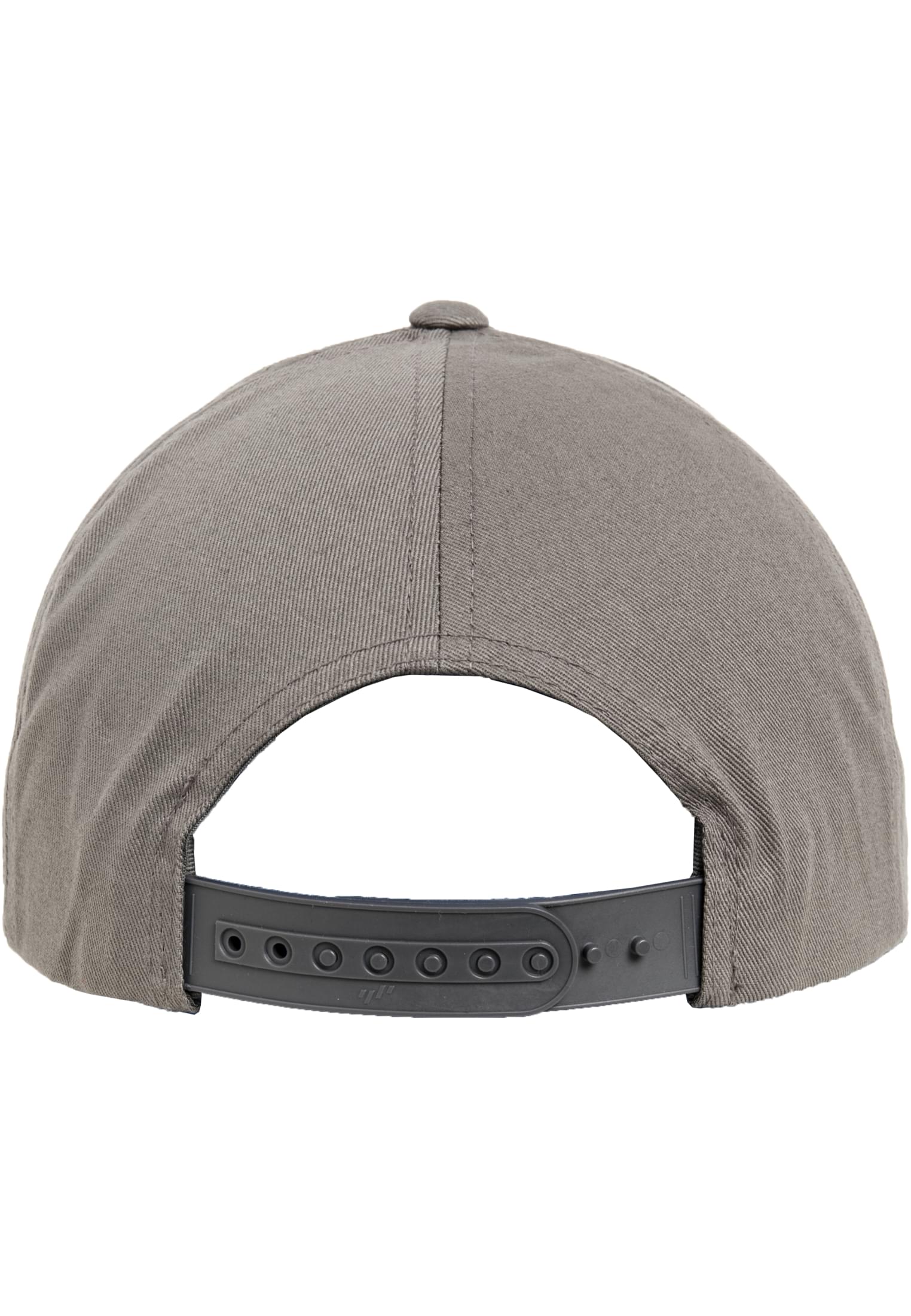 5-Panel Curved Classic Snapback grey | grey