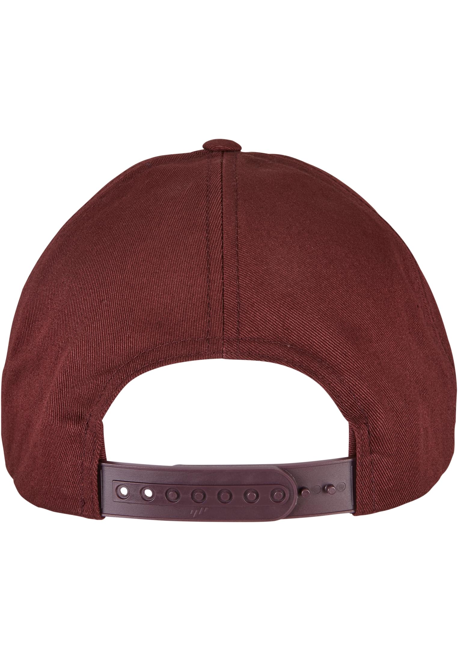 5-Panel Curved Classic Snapback burgundy | burgundy