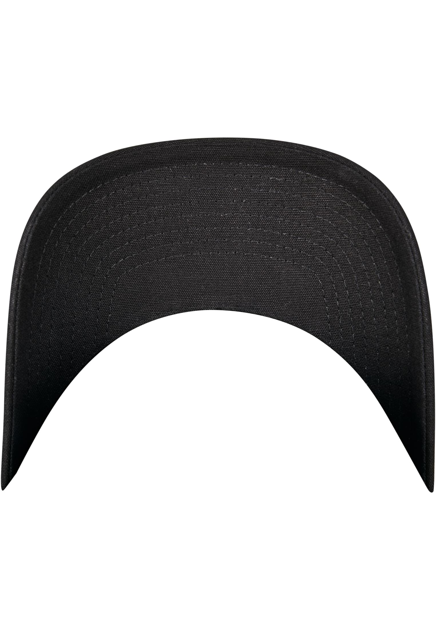 6-Panel Curved Metal Snap black | black