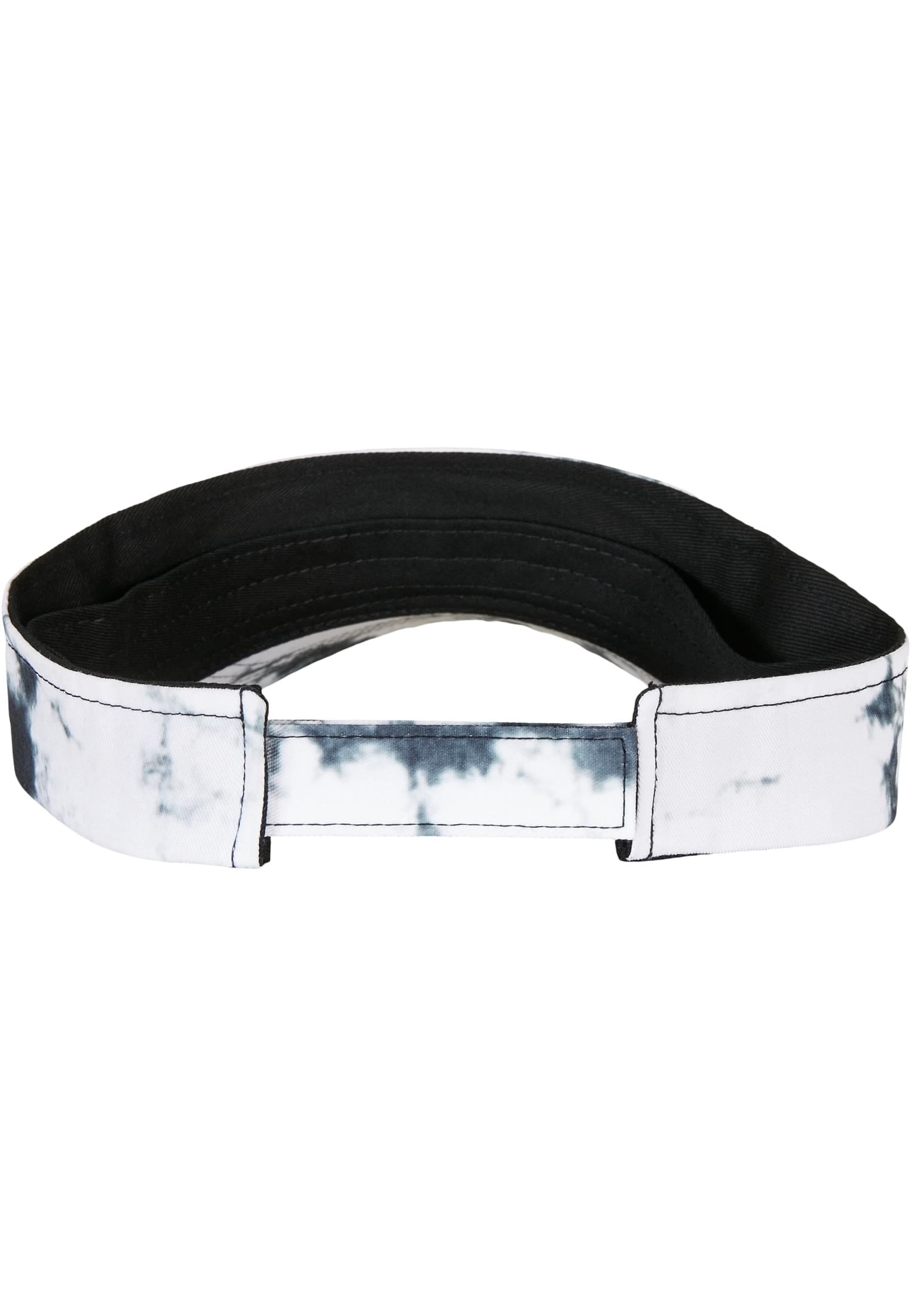 Batik Dye Curved Visor Cap black/white | black/white