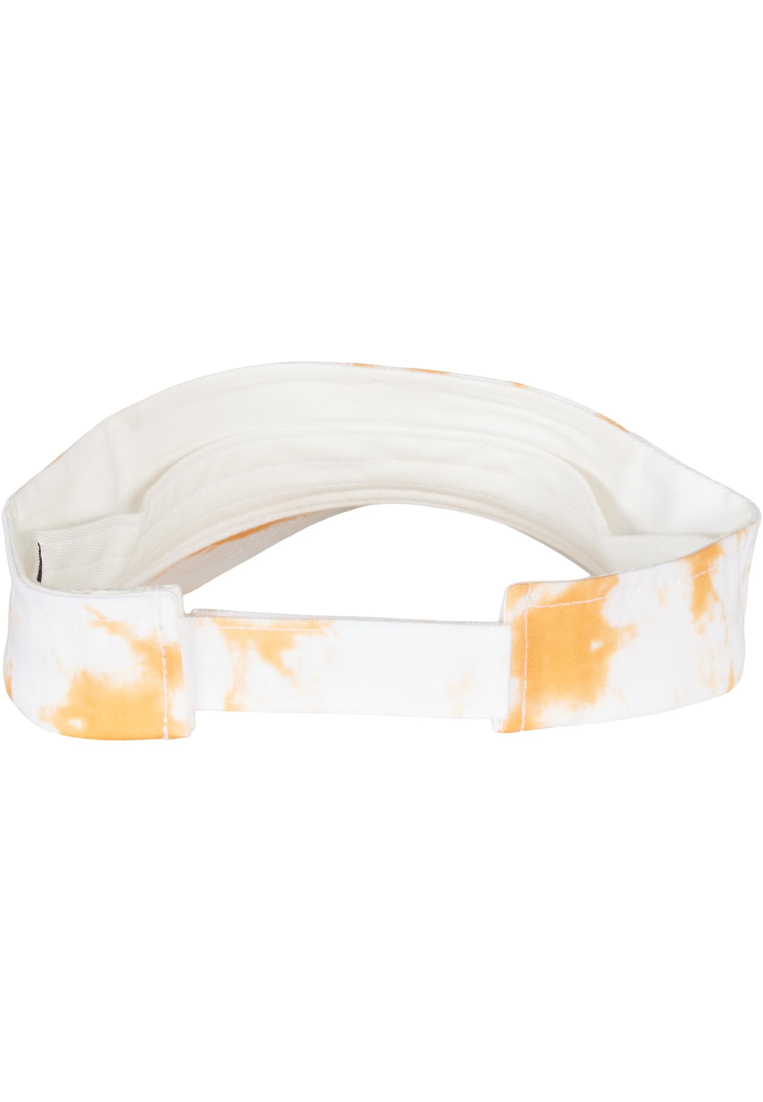 Batik Dye Curved Visor Cap orange/white | orange/white