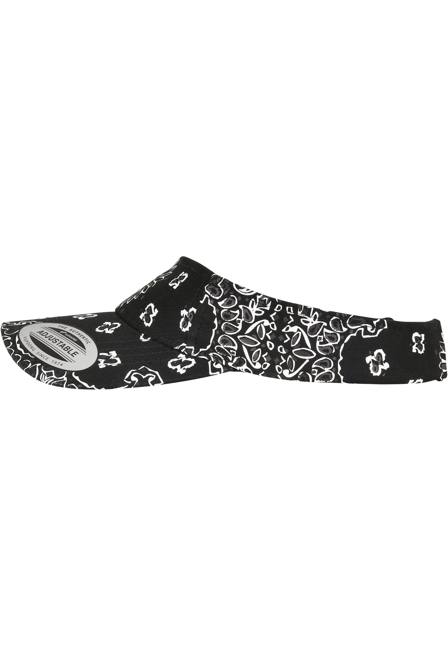 Visor Bandana Print black | black