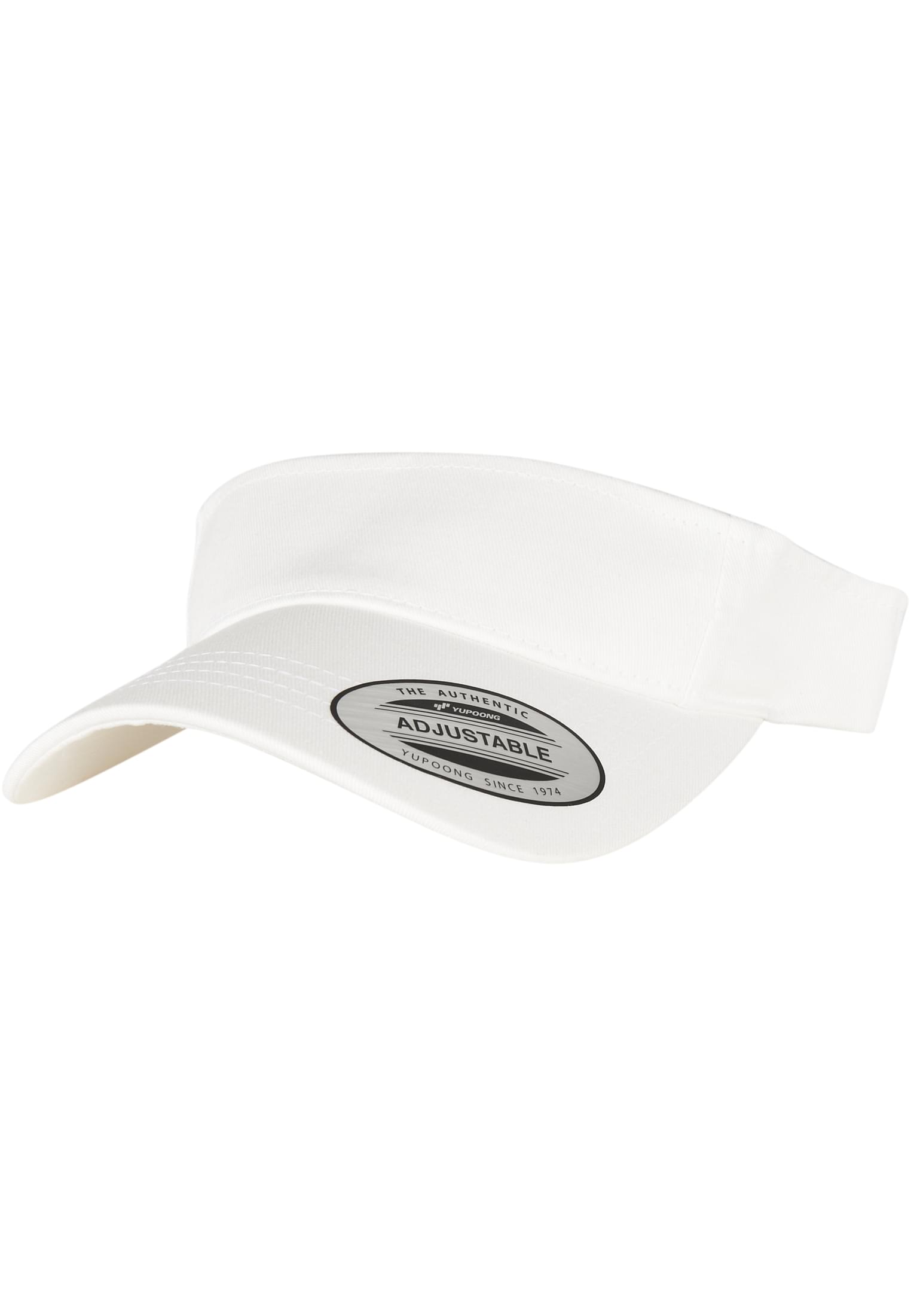 Curved Visor Cap white | white