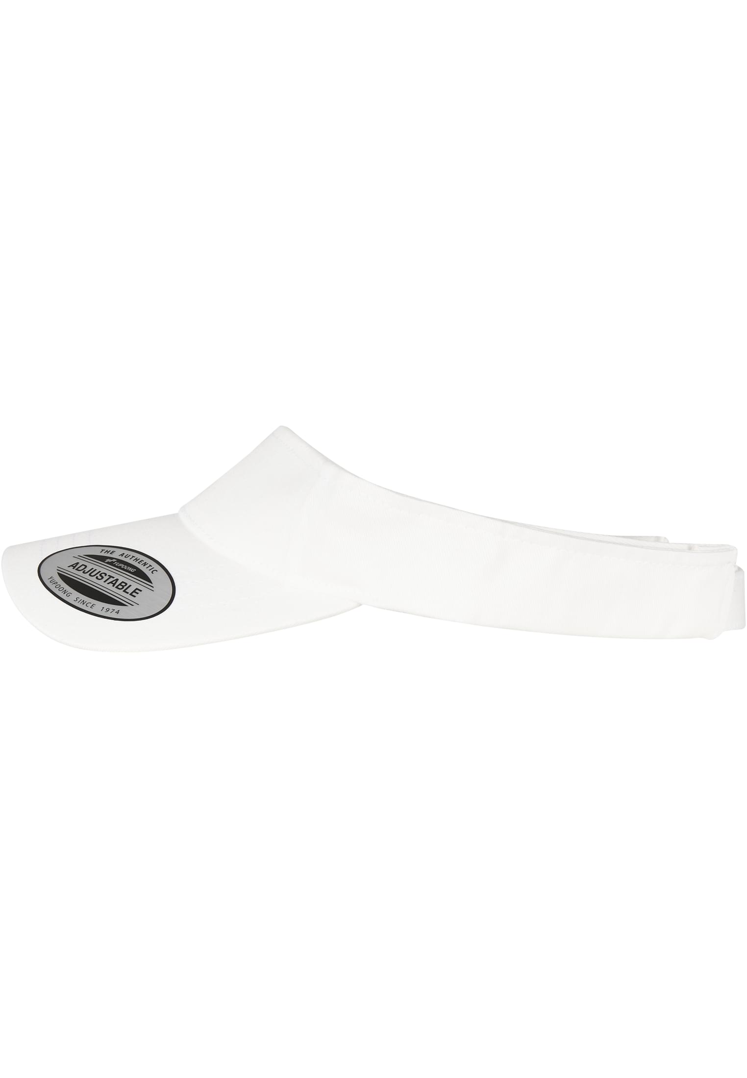 Curved Visor Cap white | white