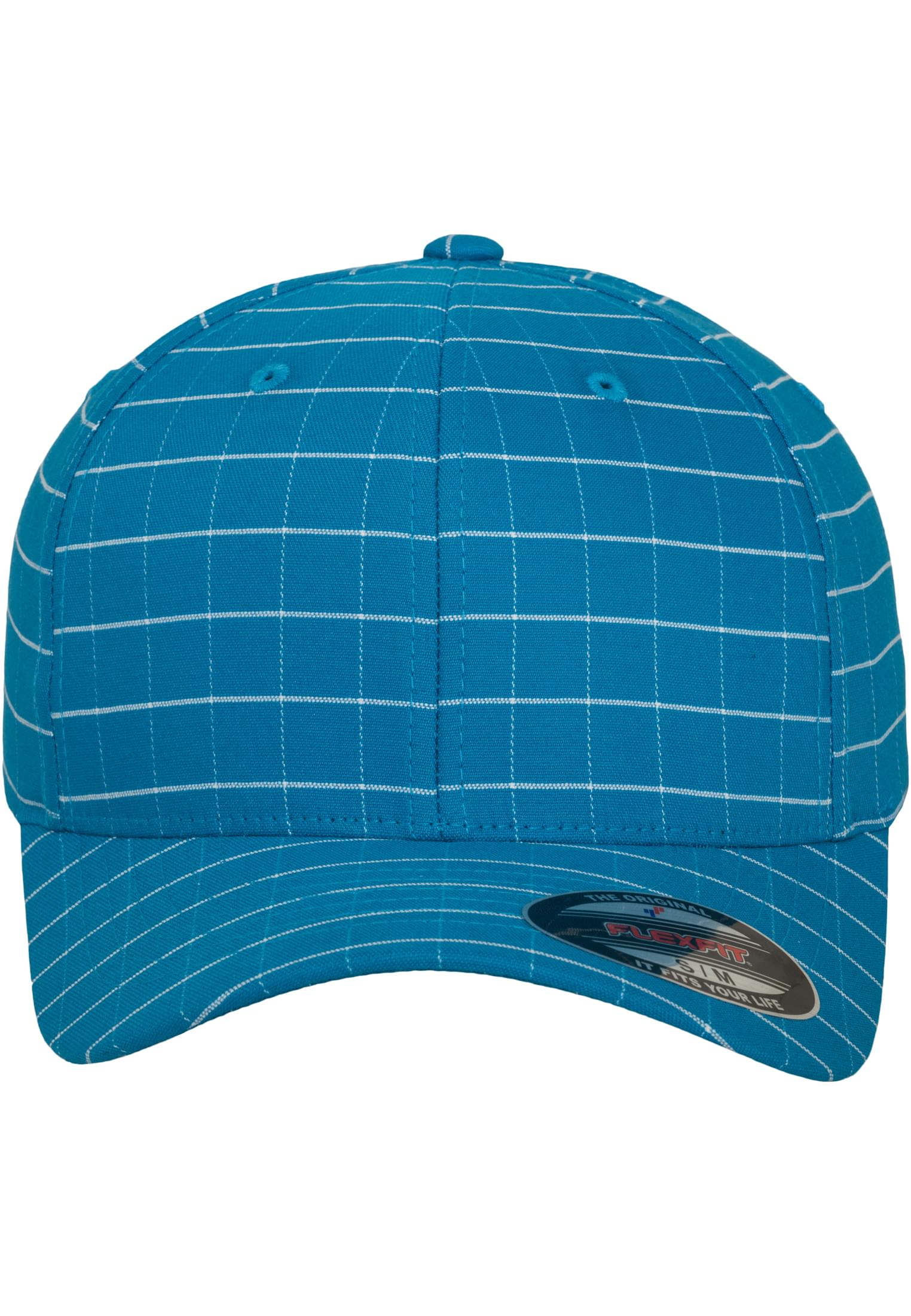 Flexfit Square Check Cap tur/wht | tur/wht