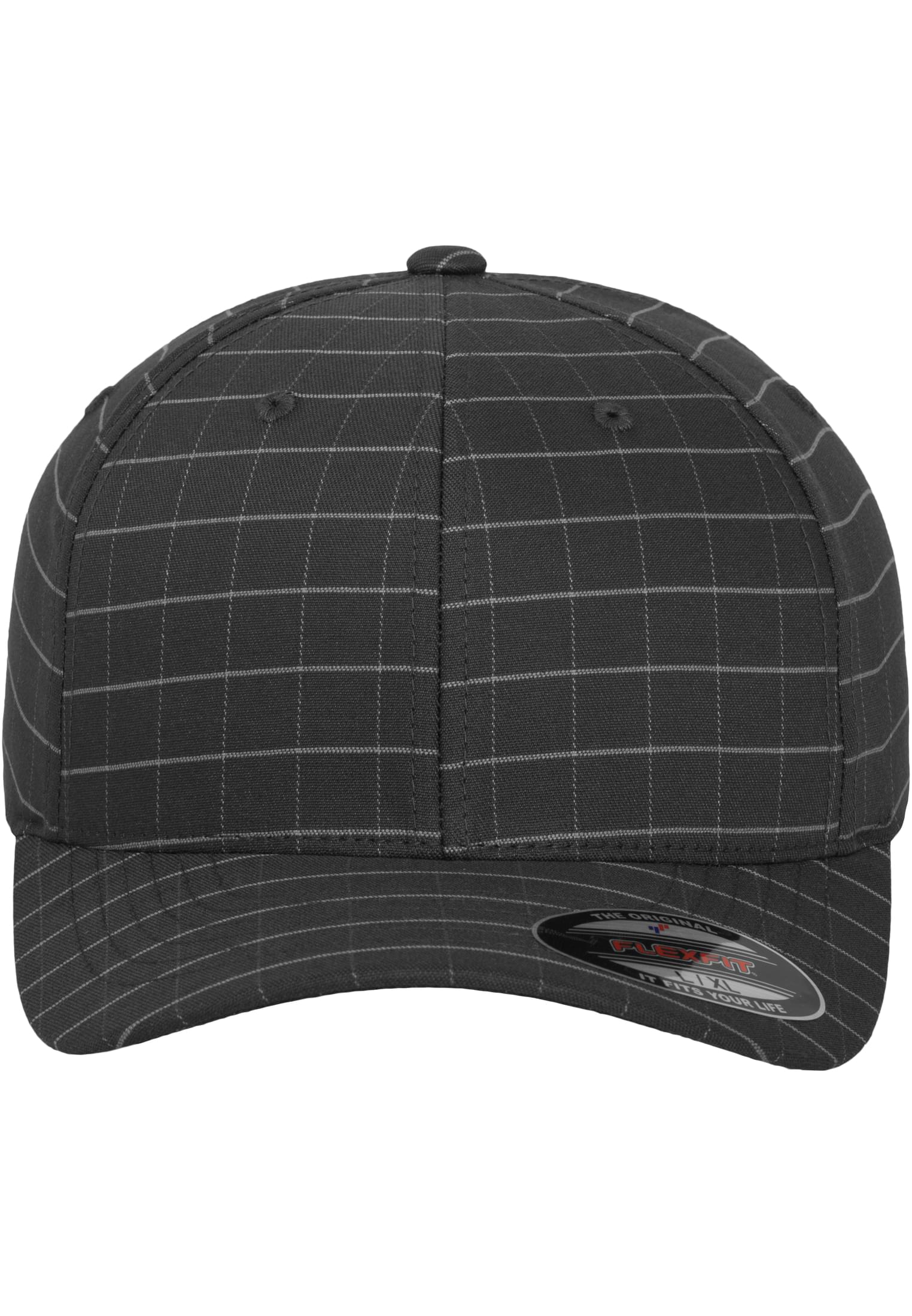 Flexfit Square Check Cap darkgrey/grey | darkgrey/grey
