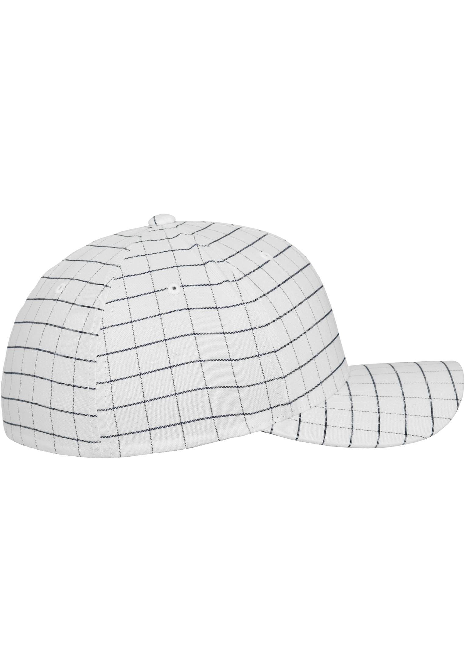 Flexfit Square Check Cap wht/dark navy | wht/dark navy