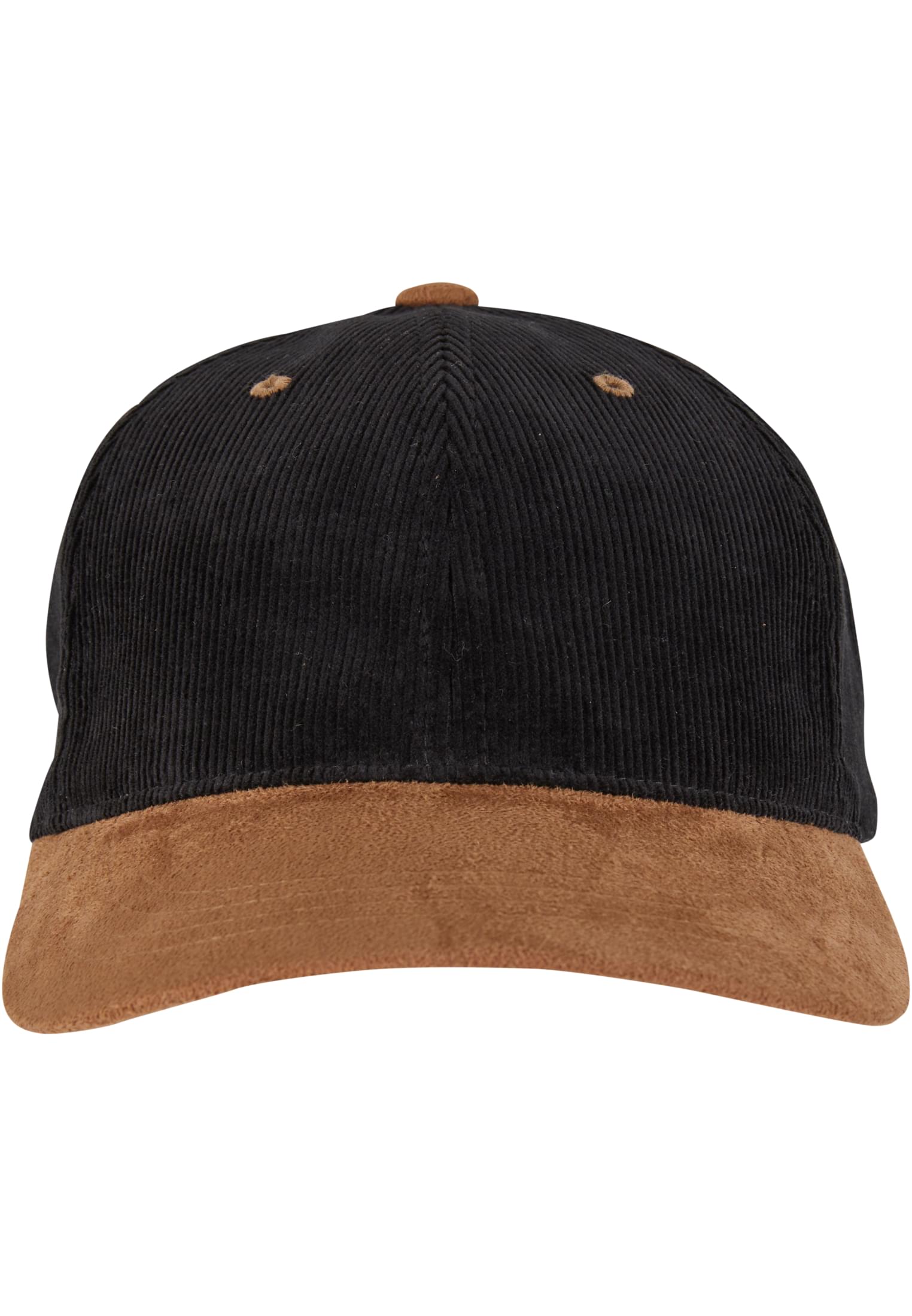 Corduroy Classic Suede Cap black/caramel | black/caramel